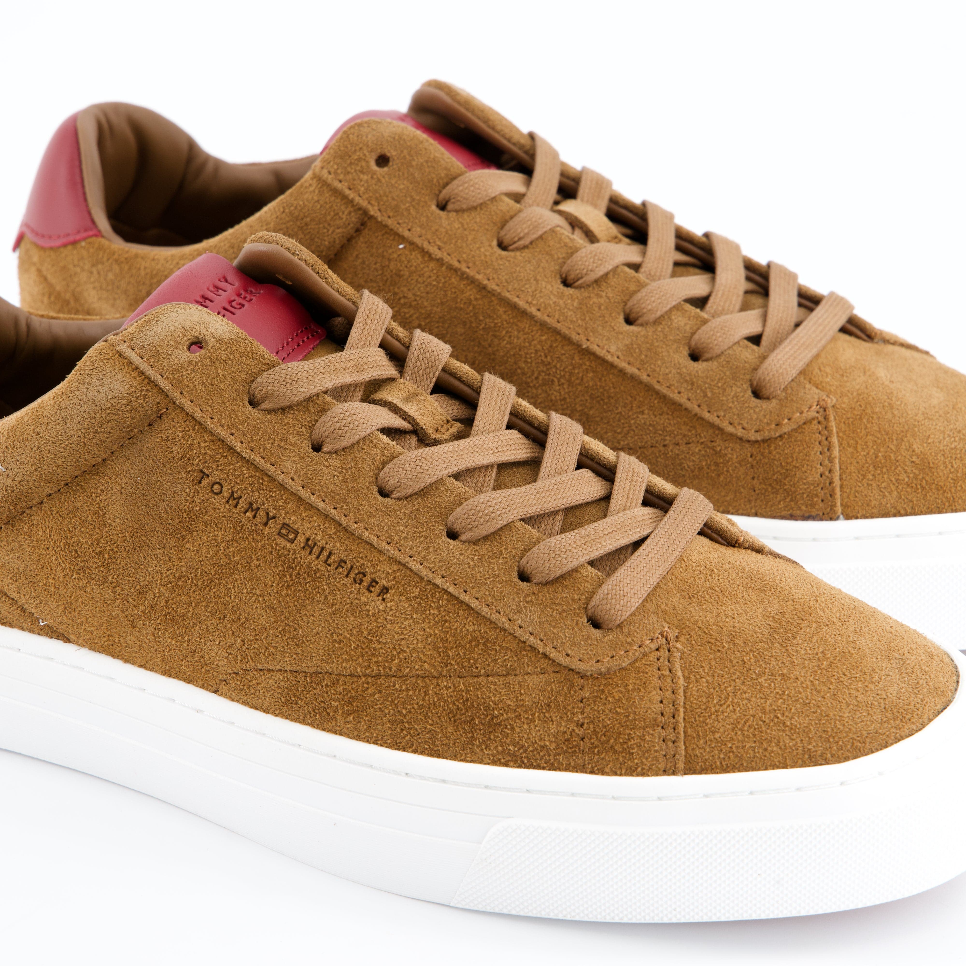 HILFIGER Herrenschuh - Schnürschuh Schnürschuh PREMIUM DRESS CUPSOLE SUEDE
