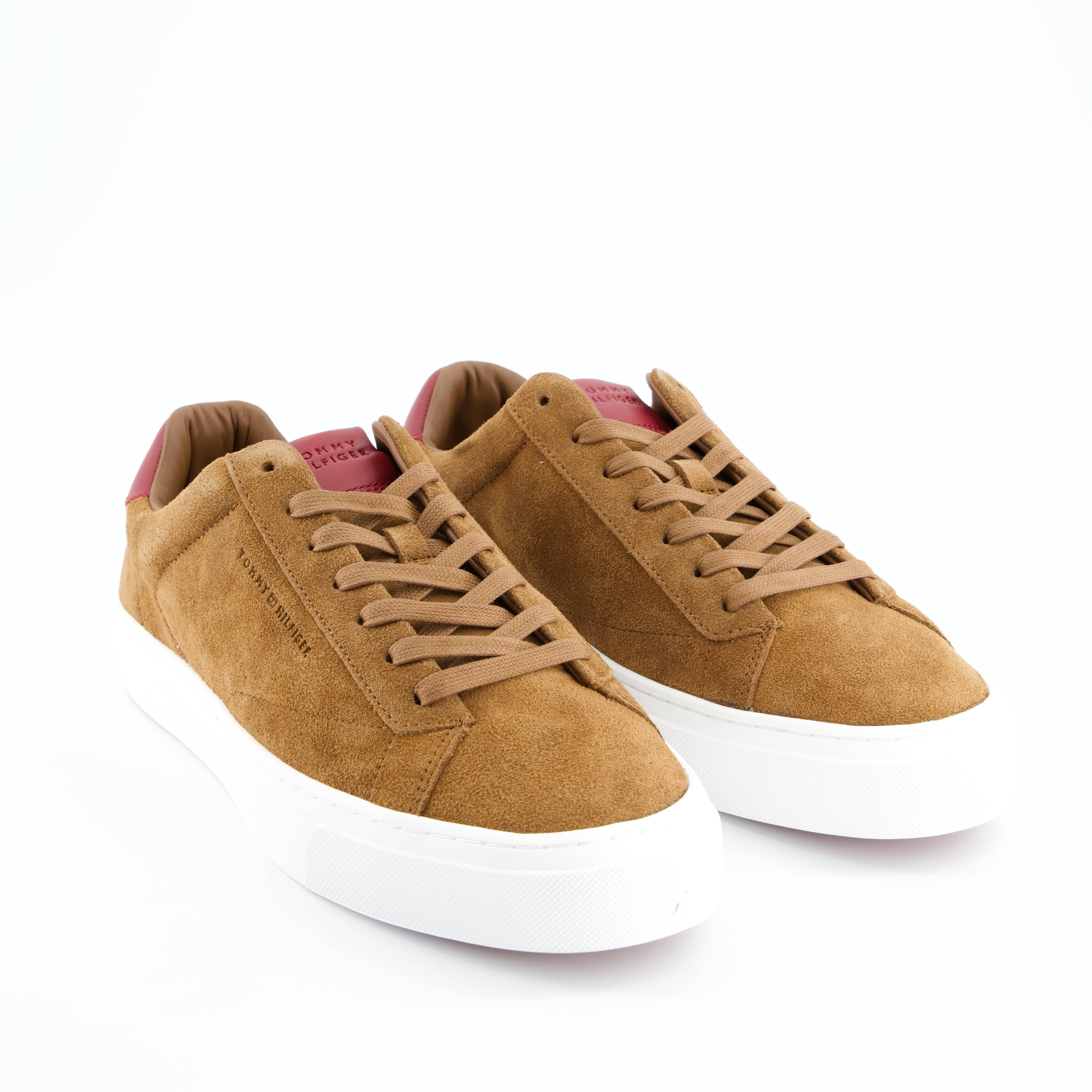 HILFIGER Herrenschuh - Schnürschuh Schnürschuh PREMIUM DRESS CUPSOLE SUEDE