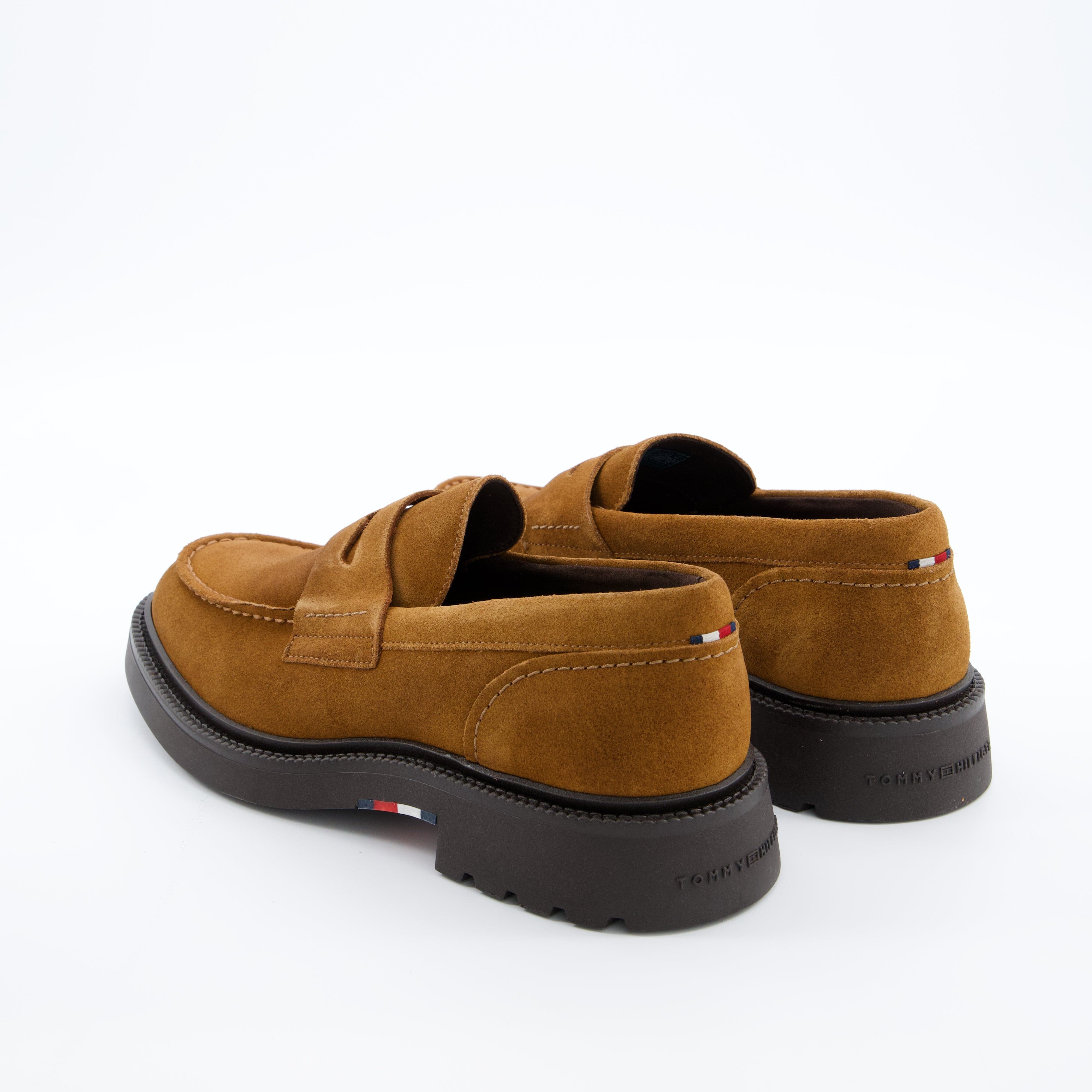 HILFIGER Herrenschuh - Slipper/Mokassin, Slipper/Mokassin Comfort lwt Suede Loafer