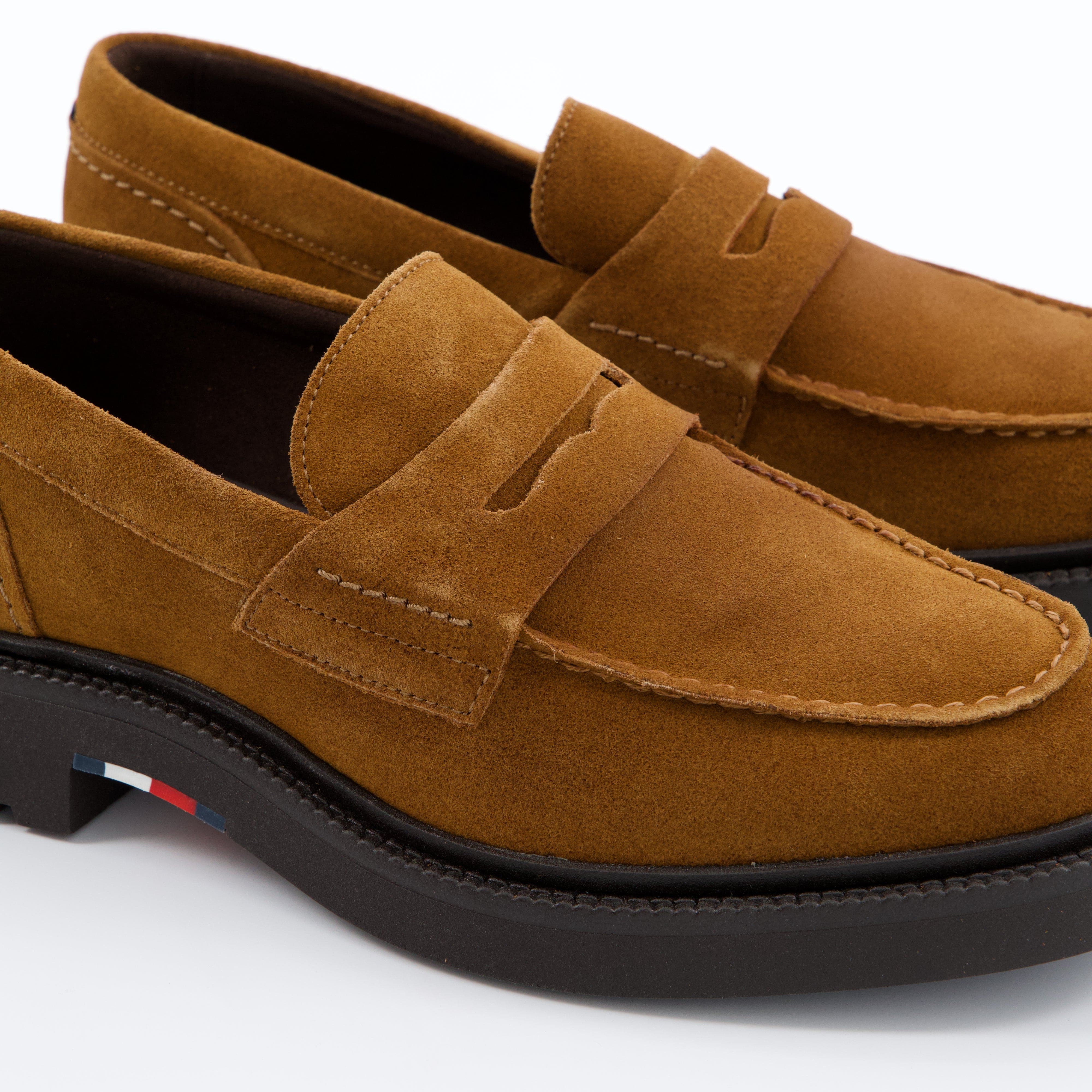 HILFIGER Herrenschuh - Slipper/Mokassin, Slipper/Mokassin Comfort lwt Suede Loafer