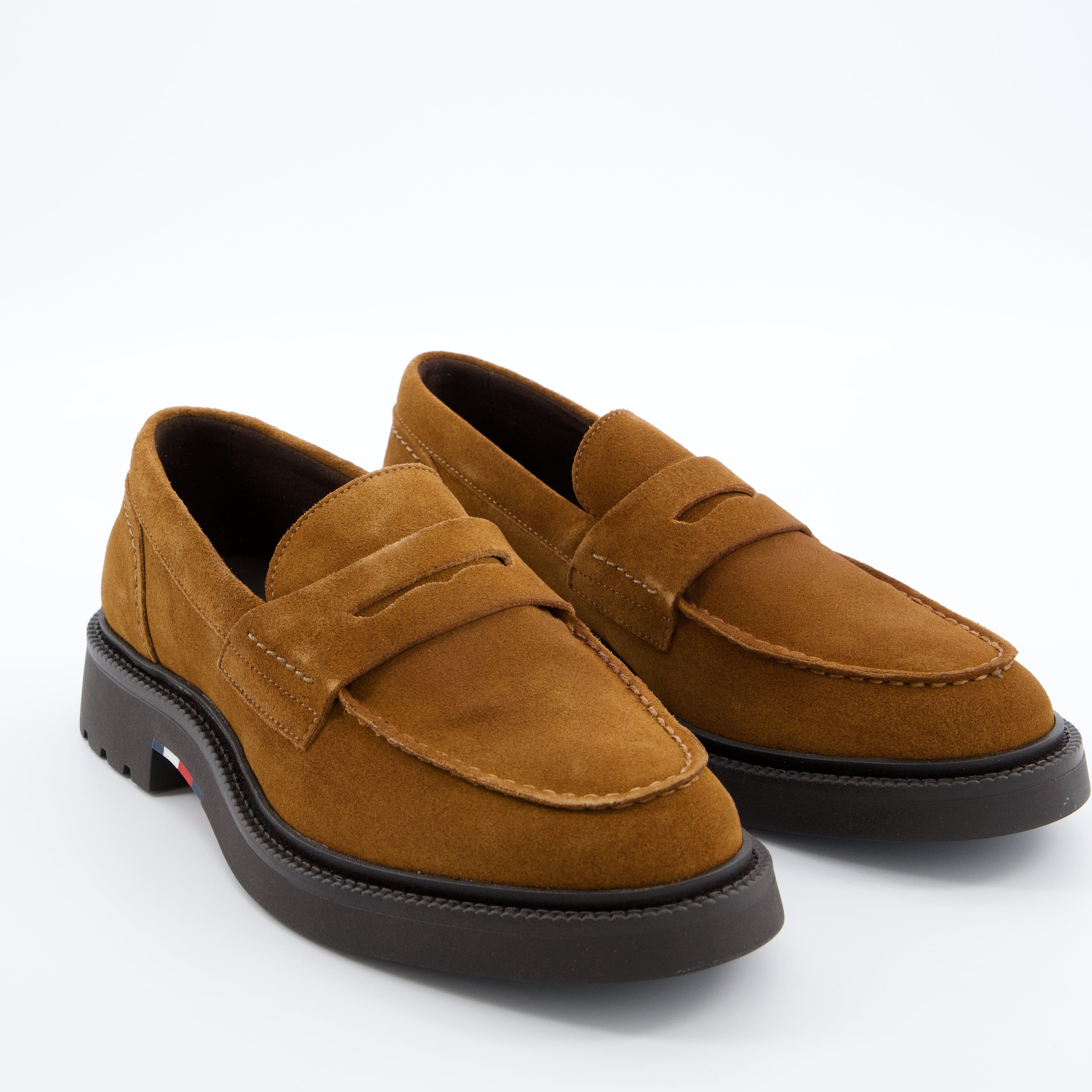 HILFIGER Herrenschuh - Slipper/Mokassin, Slipper/Mokassin Comfort lwt Suede Loafer