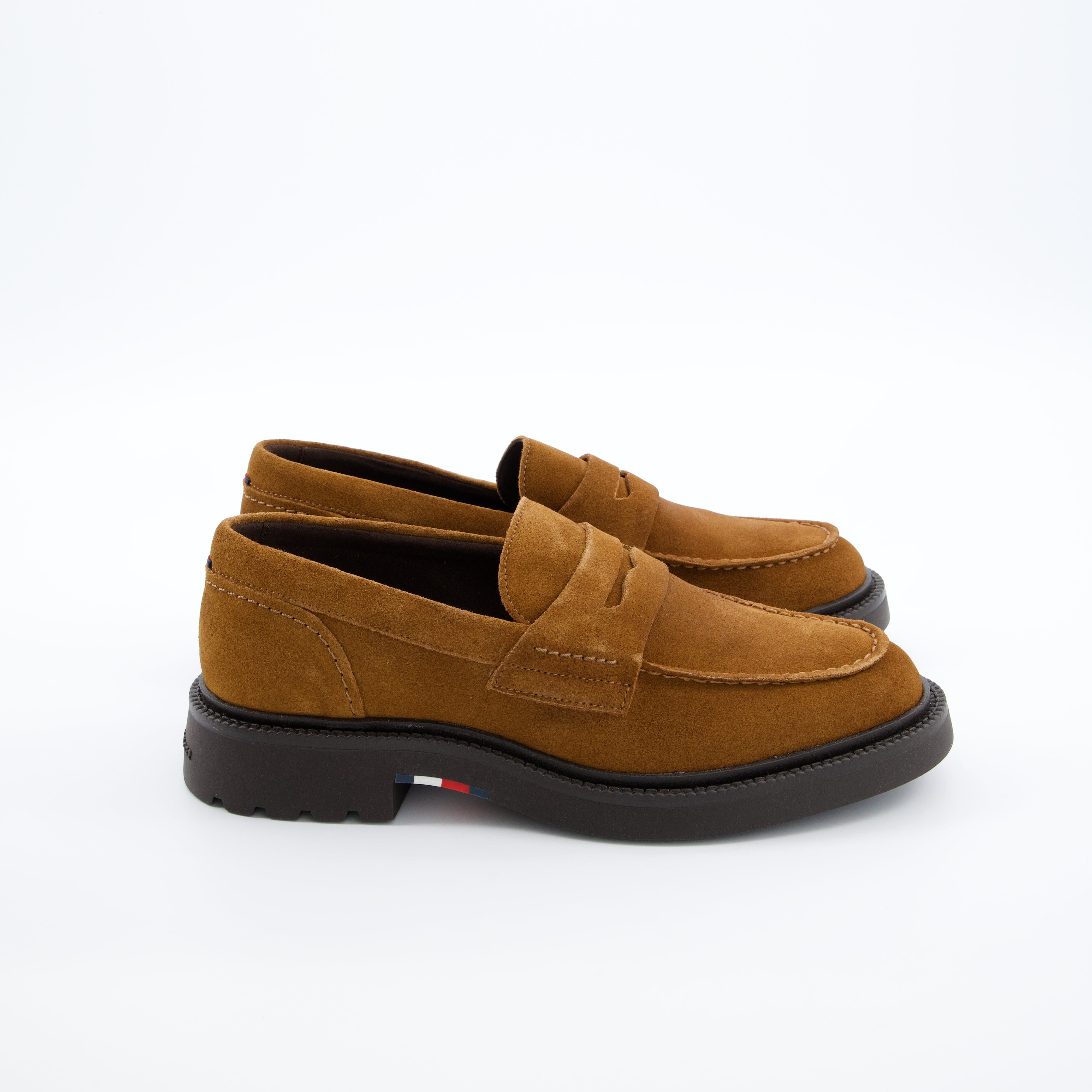 HILFIGER Herrenschuh - Slipper/Mokassin, Slipper/Mokassin Comfort lwt Suede Loafer