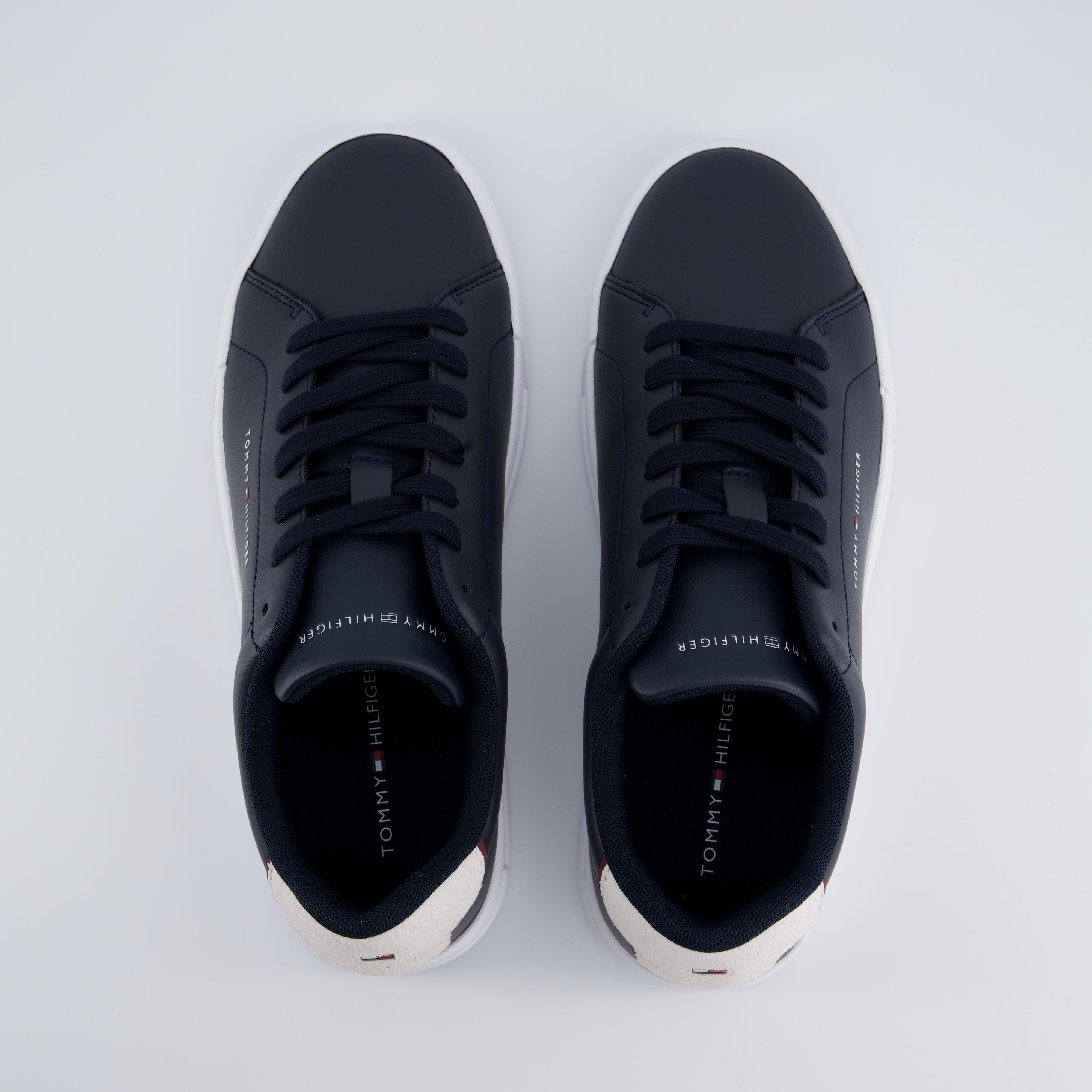 HILFIGER Herrenschuh - Sneaker Sneaker Court Lth Detail Ess