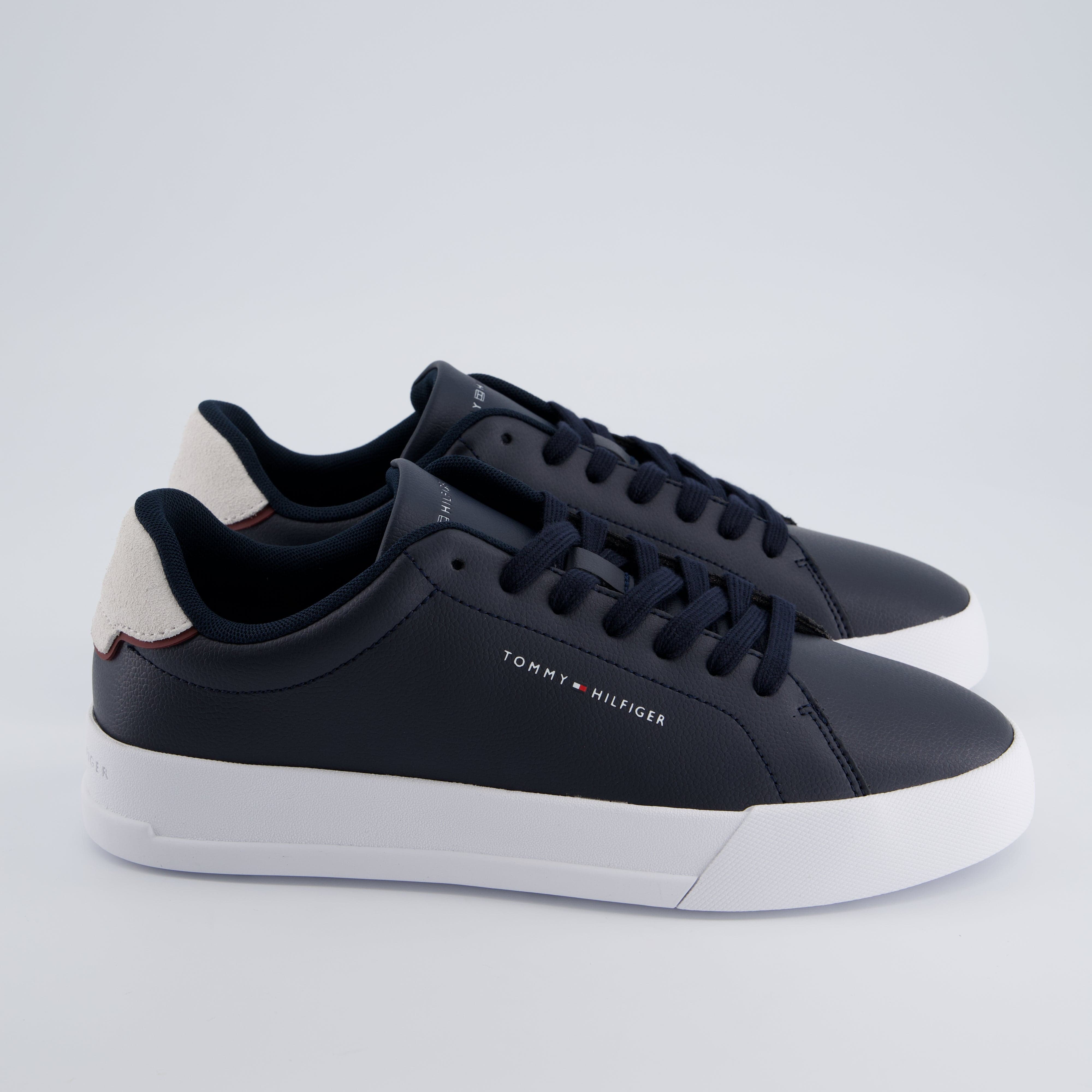 HILFIGER Herrenschuh - Sneaker Sneaker Court Lth Detail Ess