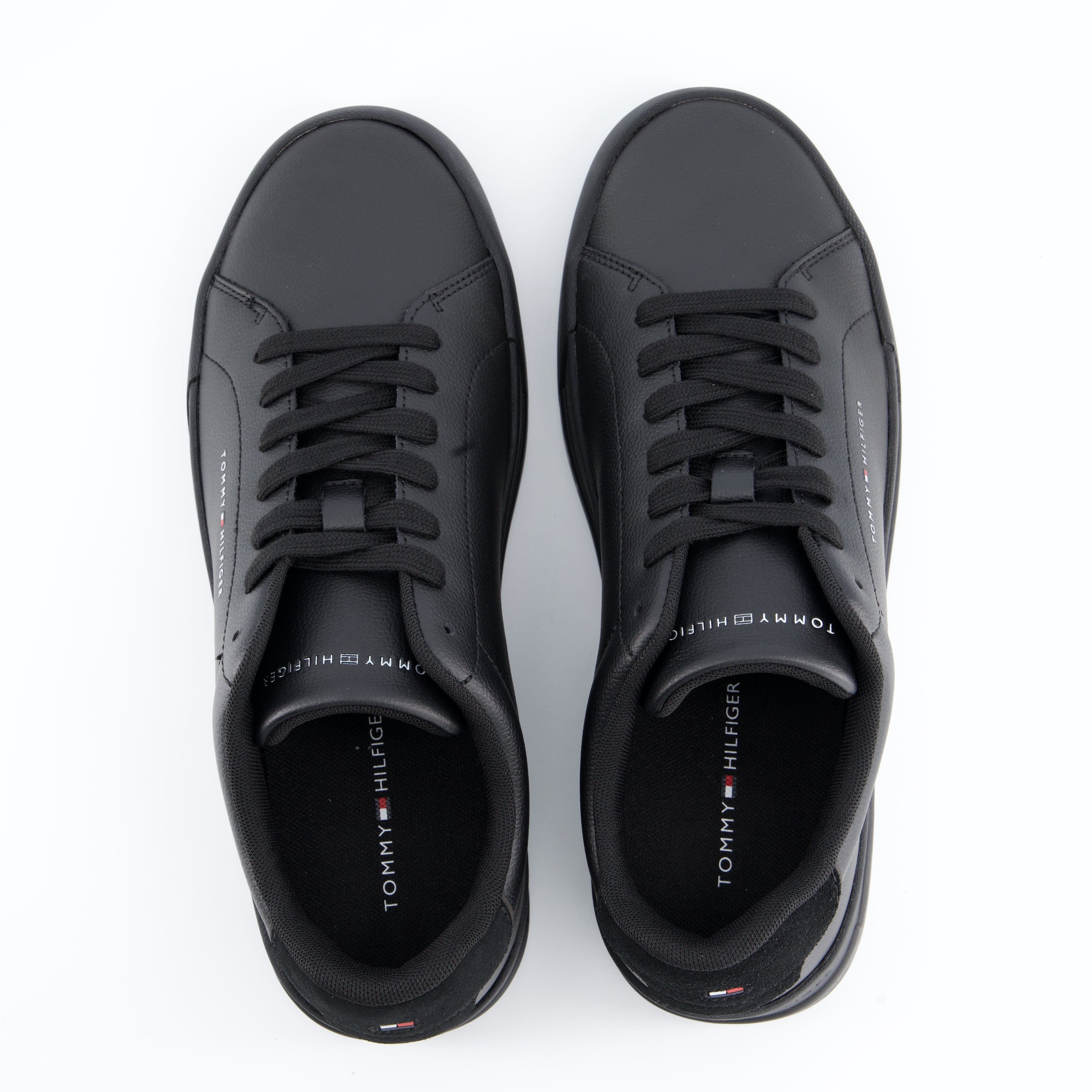 HILFIGER Herrenschuh - Sneaker Sneaker TH COURT LTH DETAIL ESS