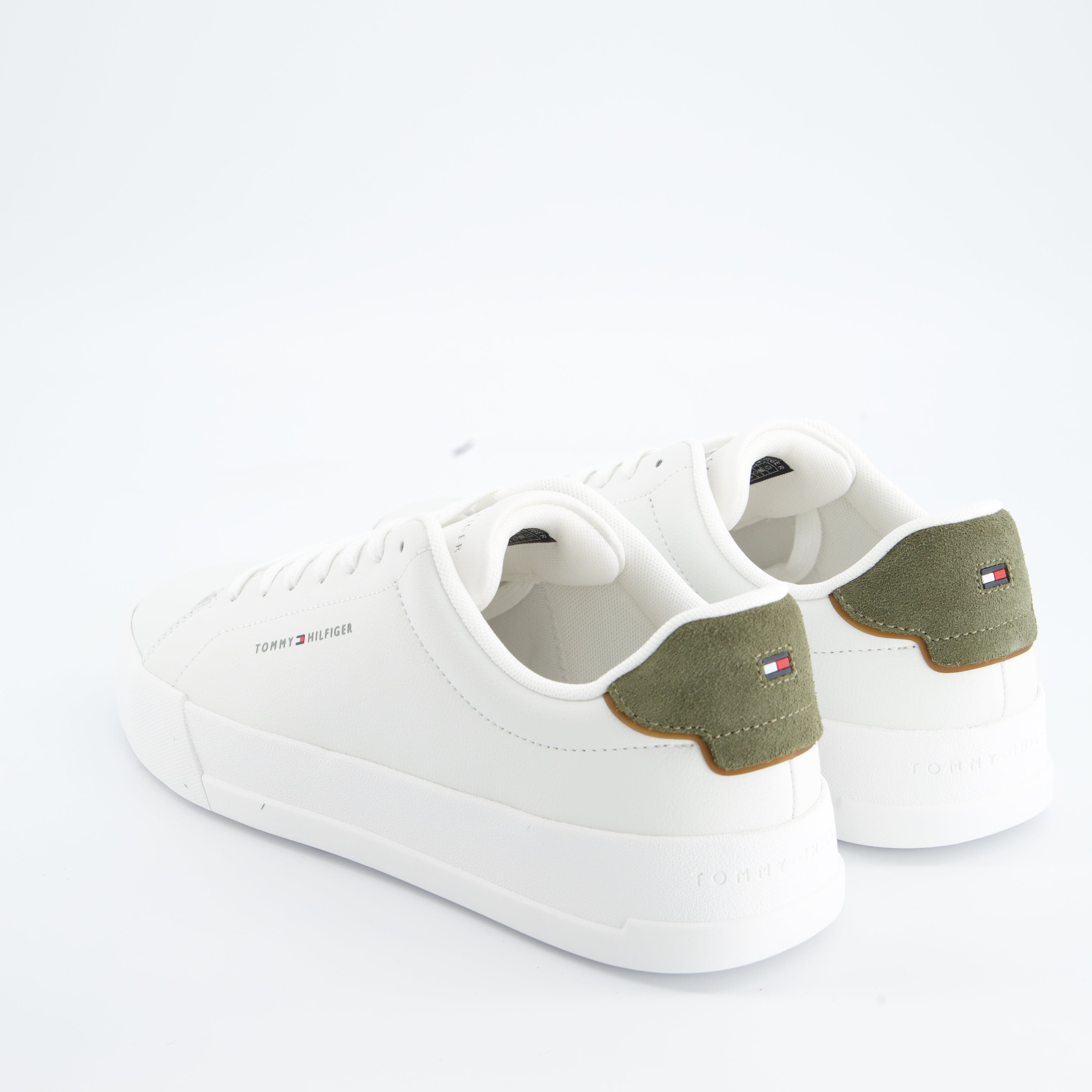HILFIGER Herrenschuh - Sneaker Sneaker TH COURT LTH DETAIL ESS