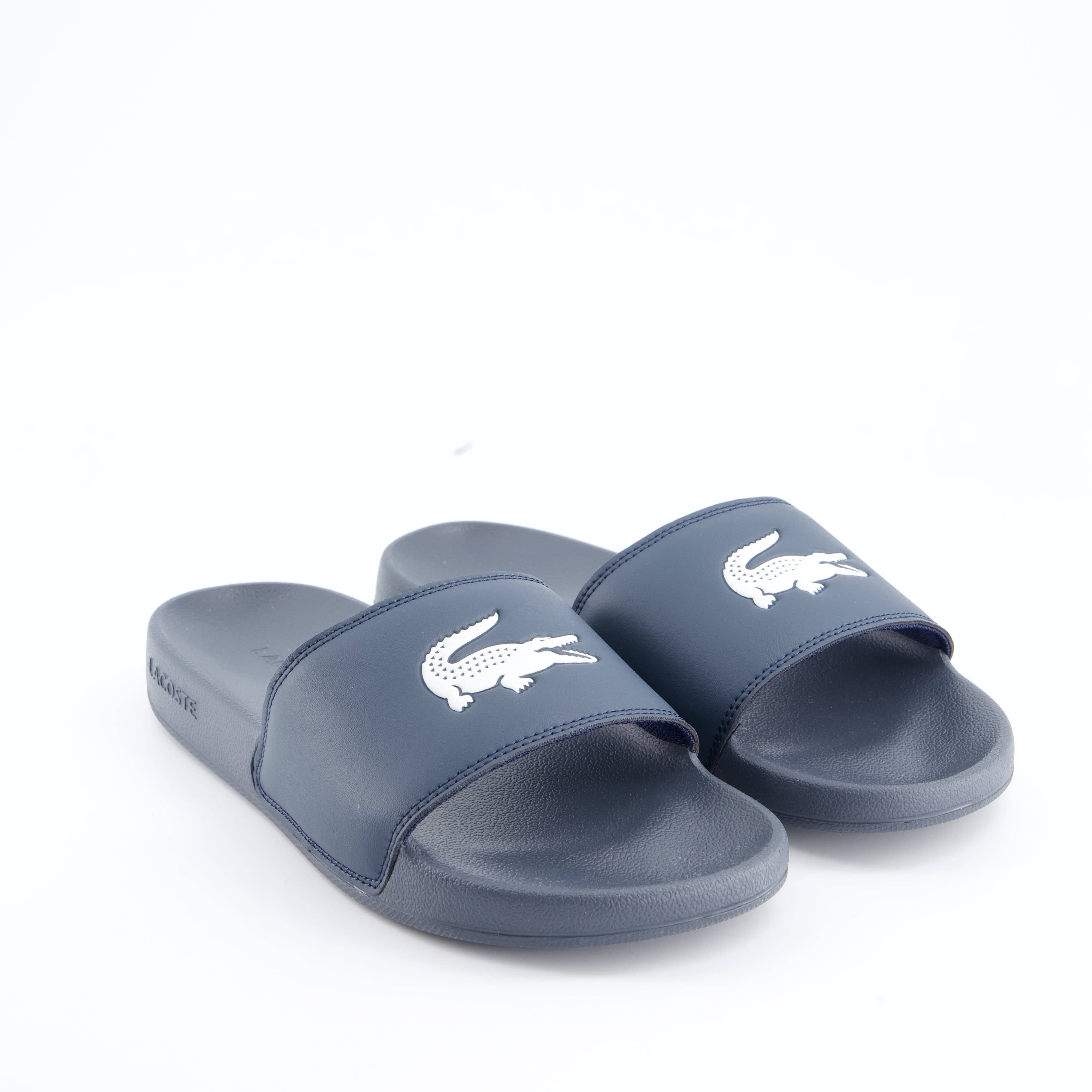LACOSTE Herrenschuh - Pantoffel Pantoffel Serve Slide