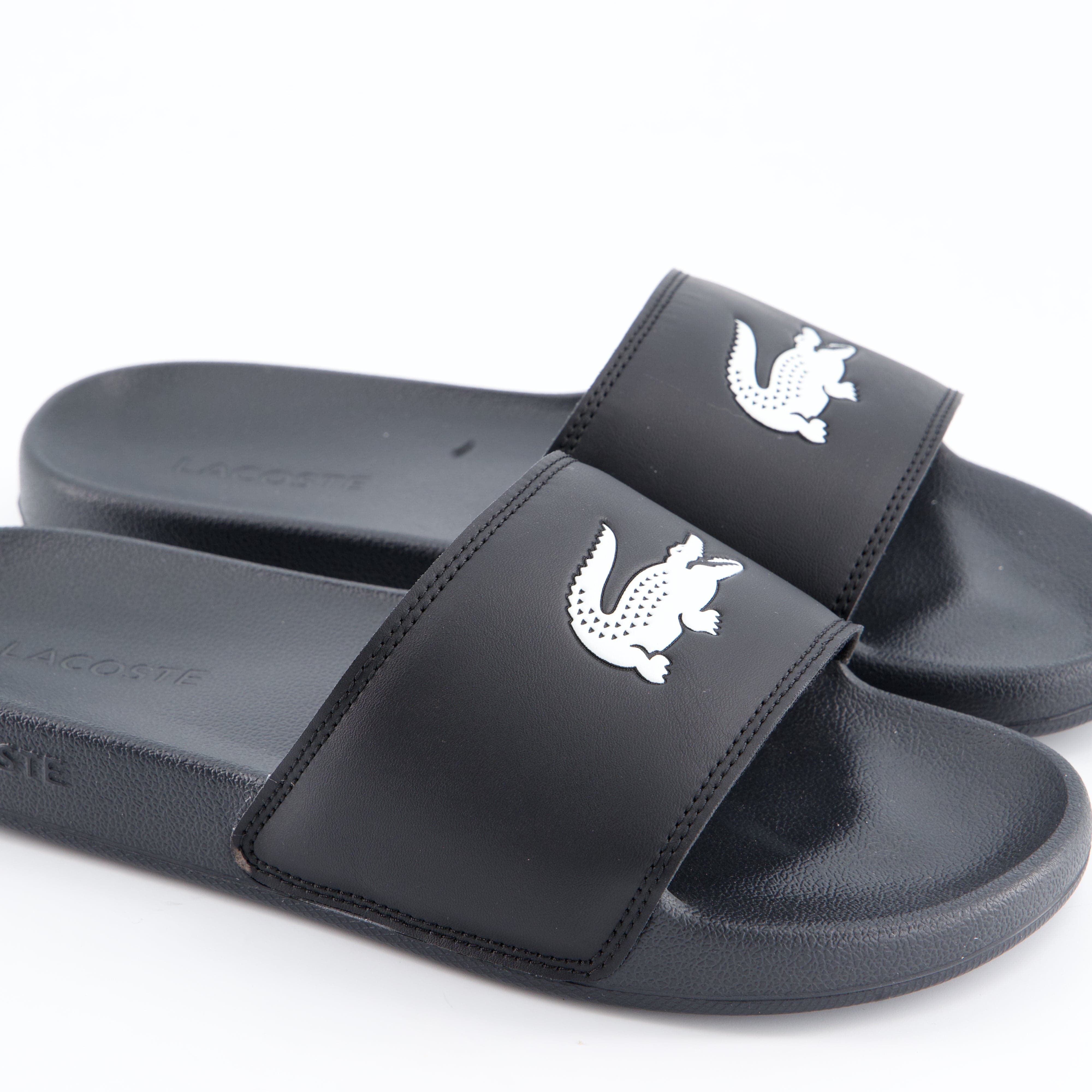 LACOSTE Herrenschuh - Pantoffel Pantoffel Serve Slide
