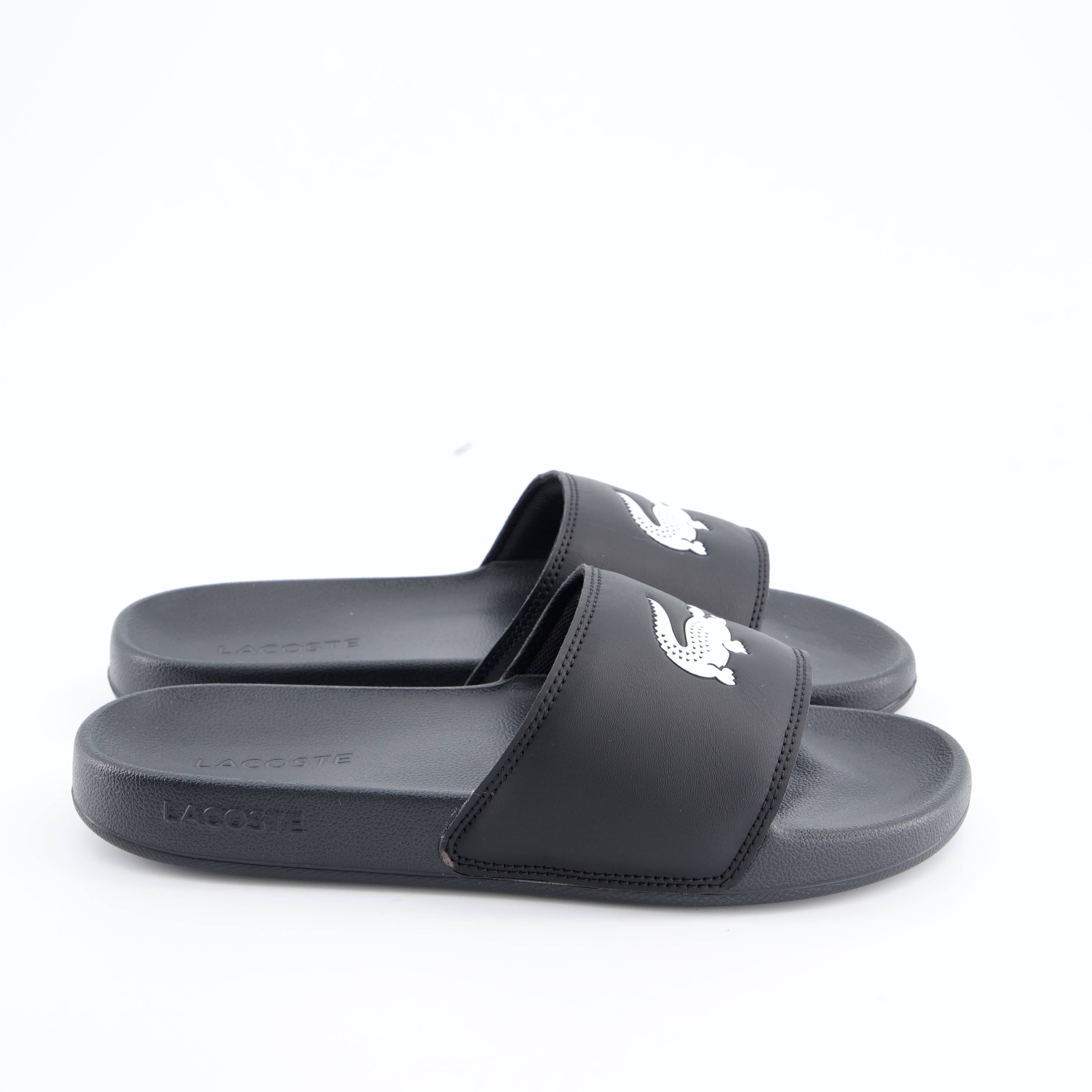 LACOSTE Herrenschuh - Pantoffel Pantoffel Serve Slide