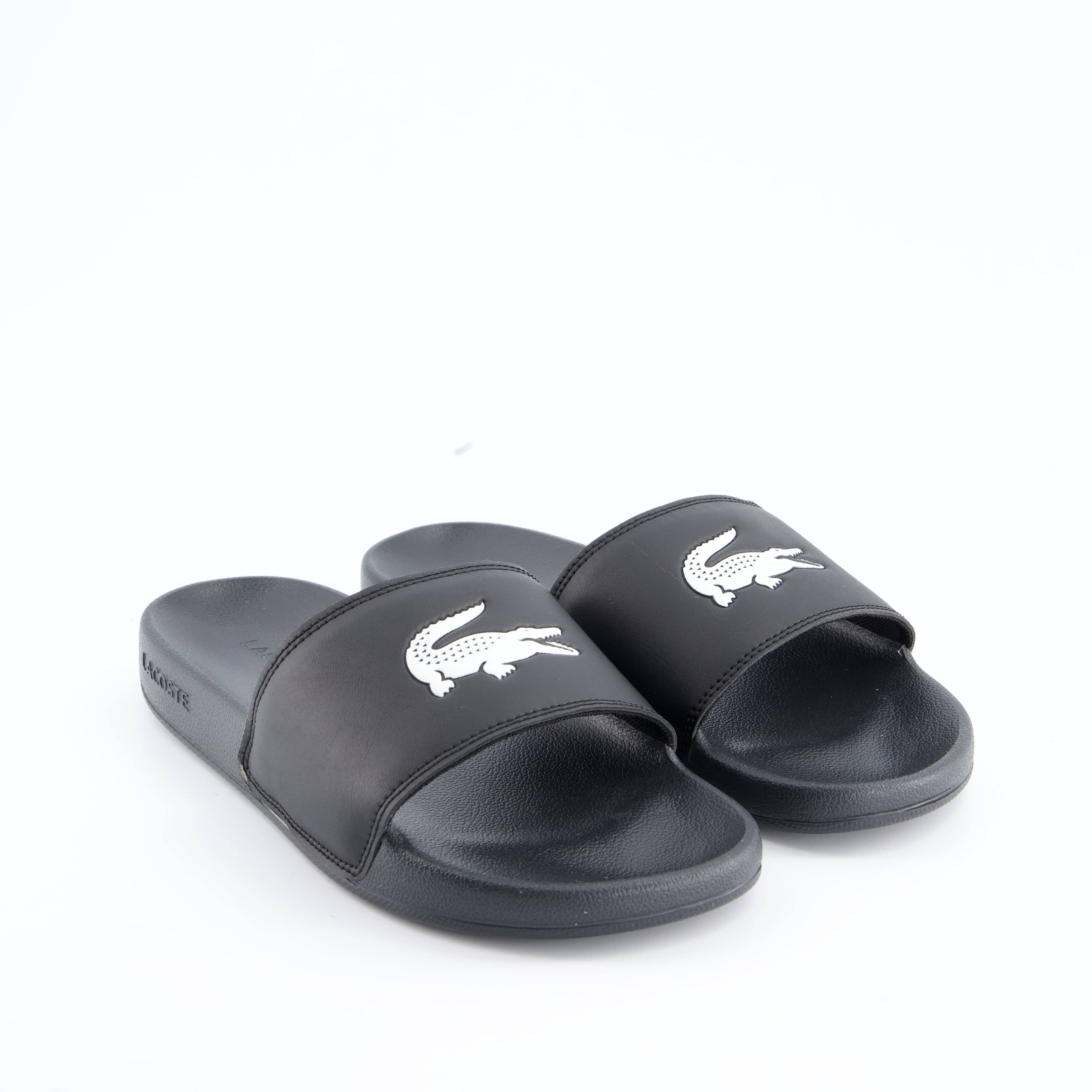 LACOSTE Herrenschuh - Pantoffel Pantoffel Serve Slide