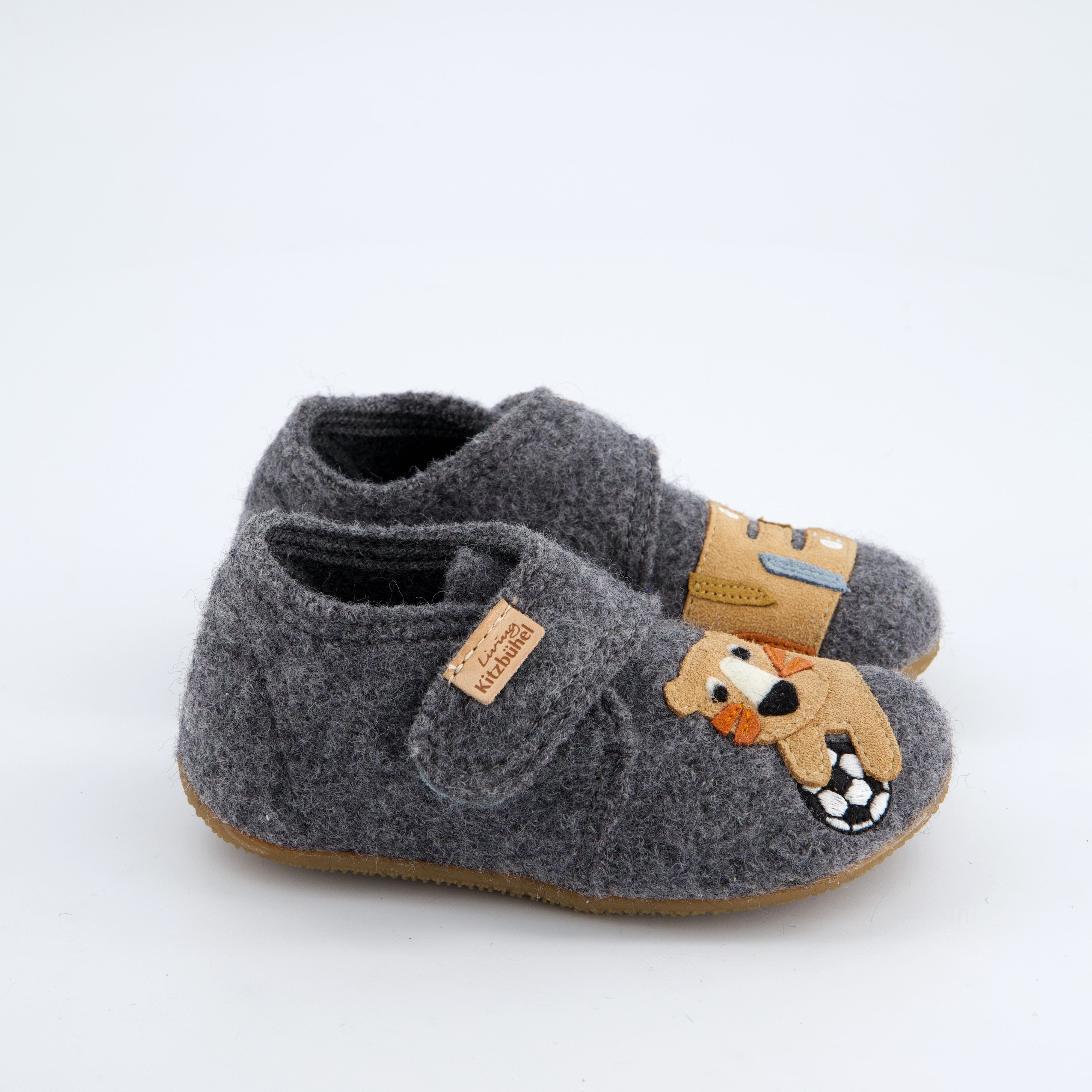 Living Kitzbühel Burschenschuhe - Hausschuh, Hausschuh Tiger &amp; Fussball