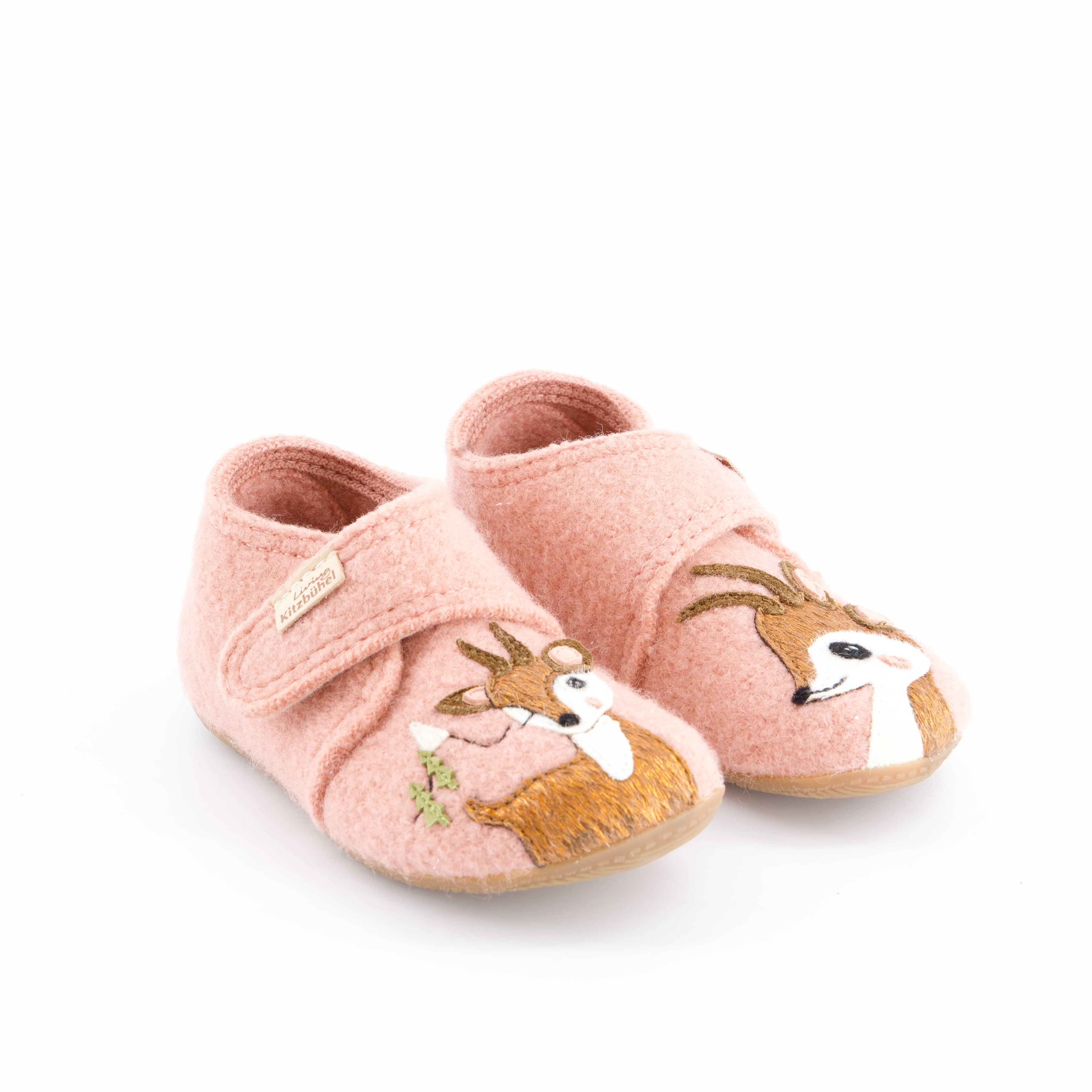 Living Kitzbühel Mädchenschuhe - Hausschuh Hausschuh Rosi Rehkitz