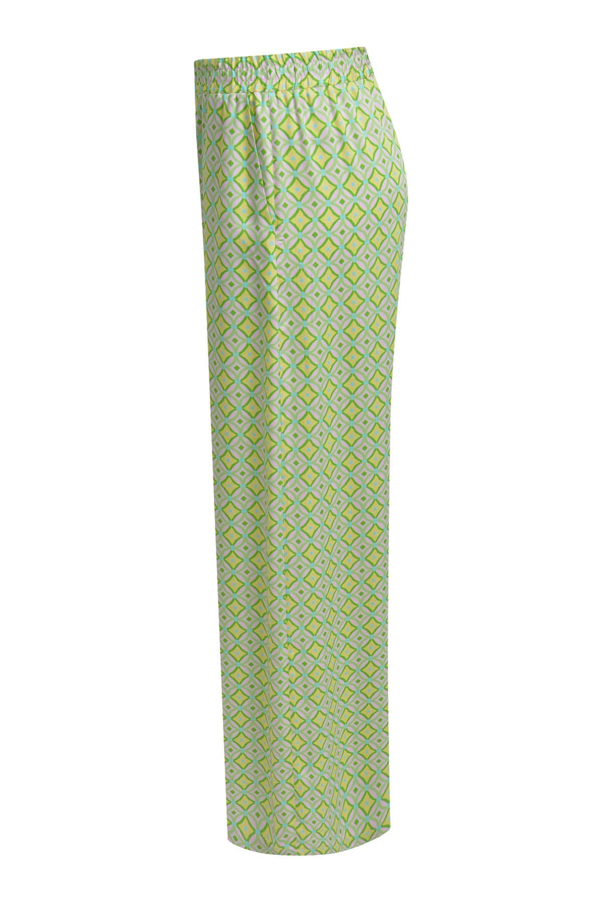 Milano Italy Bekleidung Damen - Hose Hose WIDELEG PANTS ELASTIC WAIST FRENCH