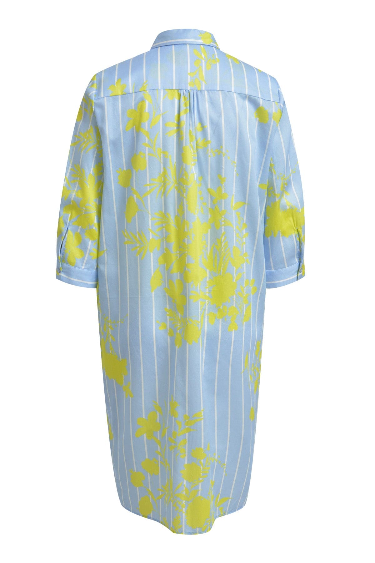 Milano Italy Bekleidung Damen - Kleid Kleid SHIRT DRESS WITH3/4 SLEEVES