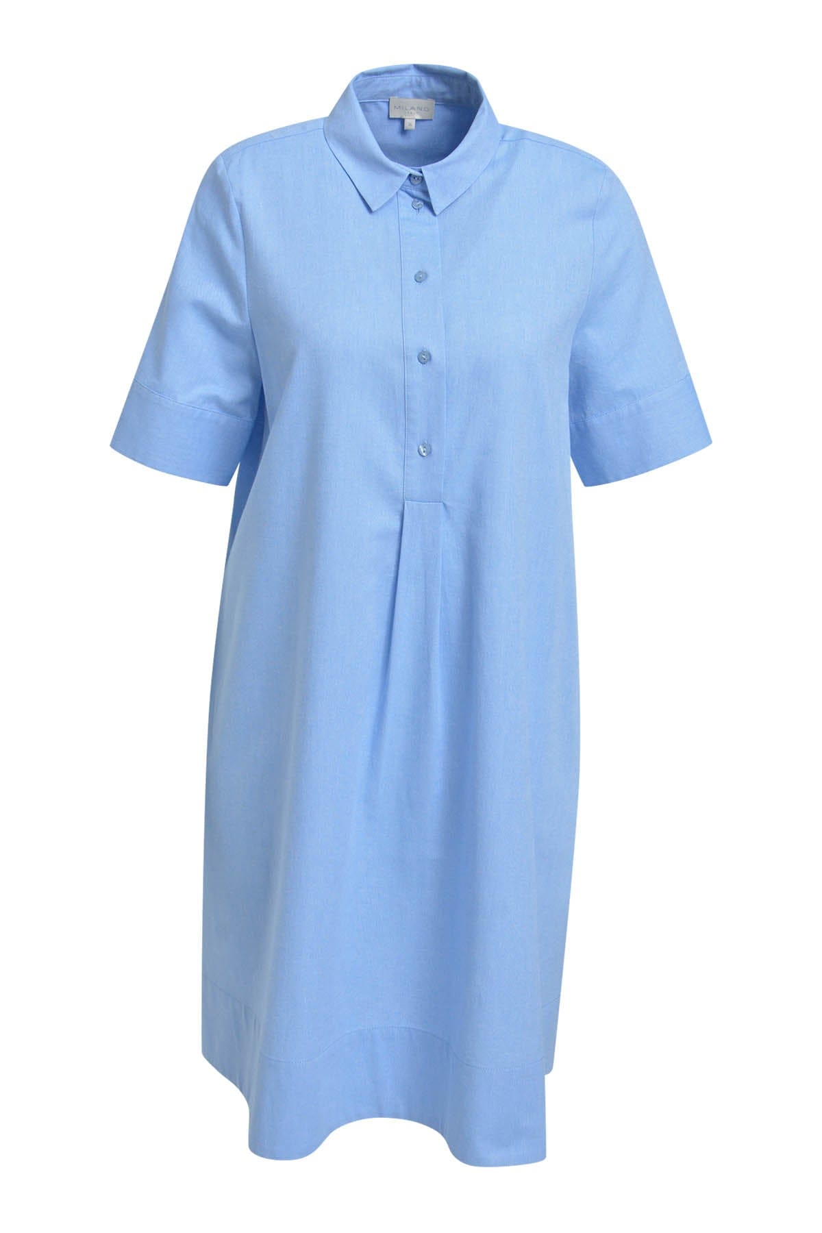 Milano Italy Bekleidung Damen - Kleid Kleid SHIRTDRESS 1/2 SLEEVE