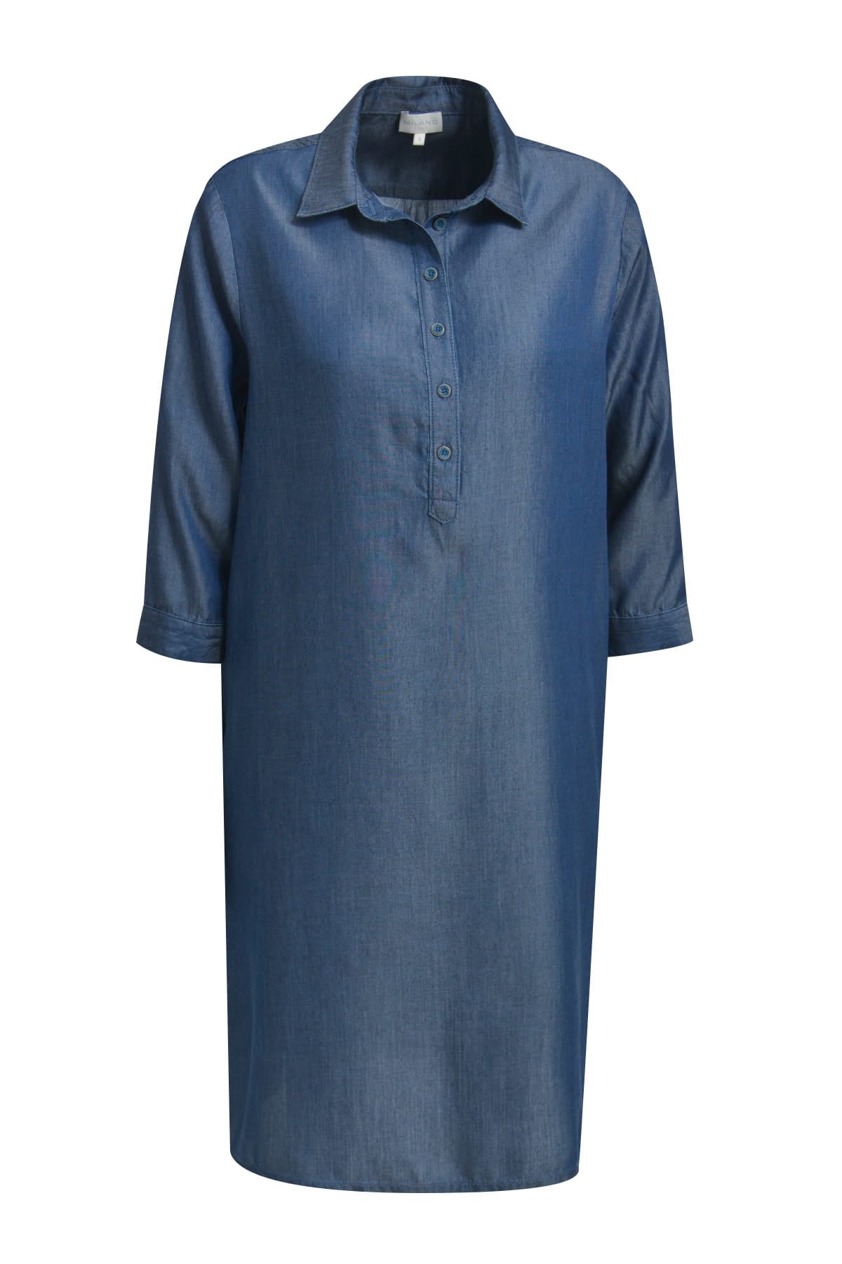 Milano Italy Bekleidung Damen - Kleid Kleid SHIRTDRESS 3/4 SLEEVE