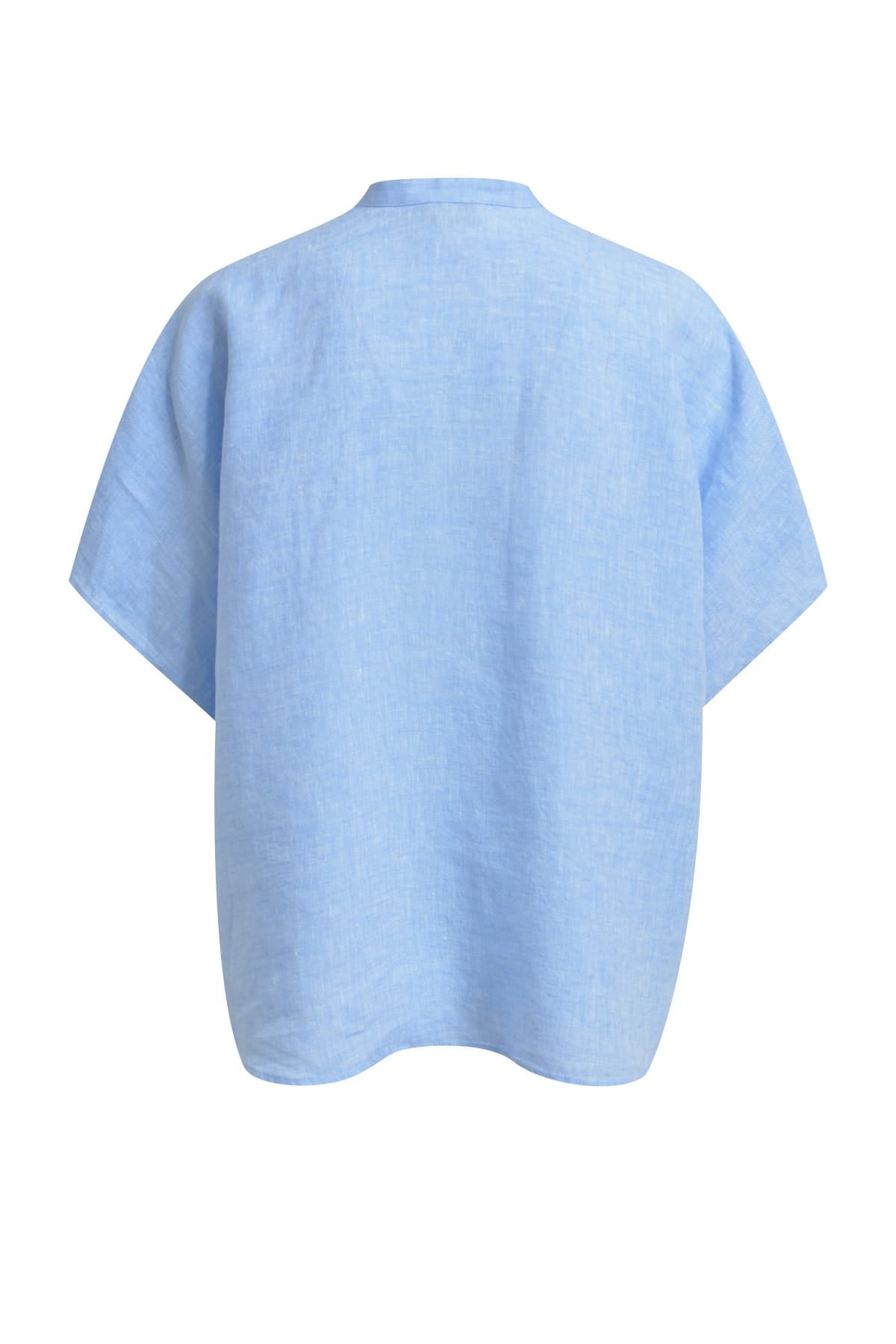 Milano Italy Bekleidung Damen - Oberteil Oberteil OVERSIZED 1/2 SLEEVE BLOUSE W STAND