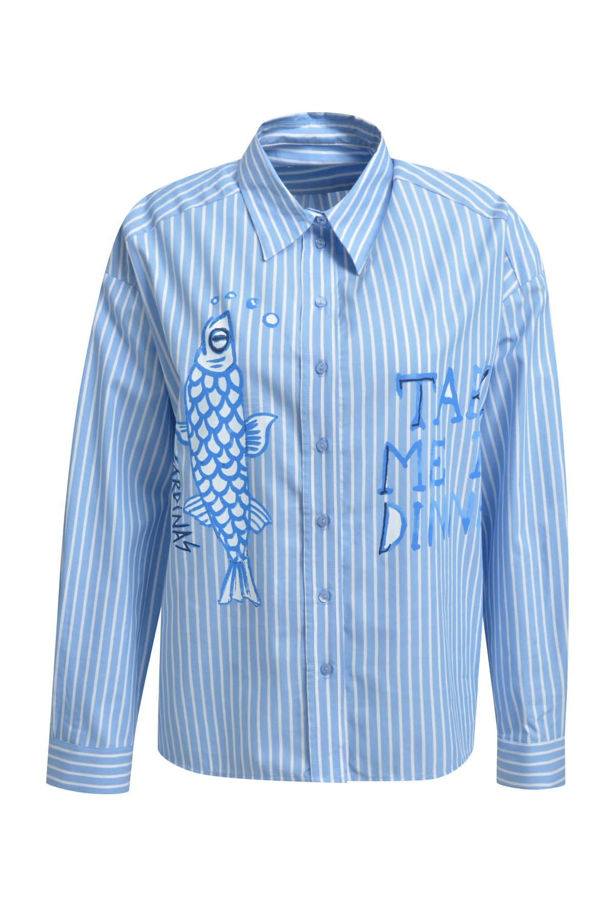 Milano Italy Bekleidung Damen - Oberteil Oberteil OVERSIZED SHIRT BLOUSE W/ AW, 1/1