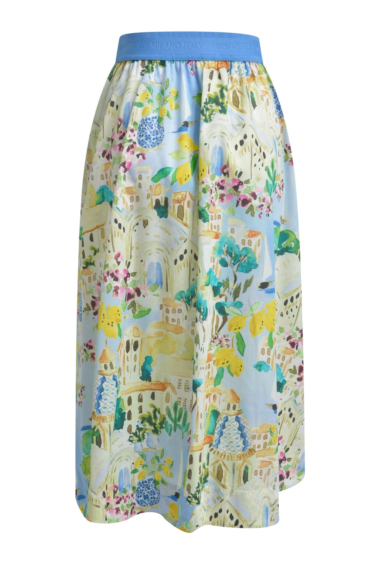 Milano Italy Bekleidung Damen - Rock Rock MIDI SKIRT ELASTIC WB