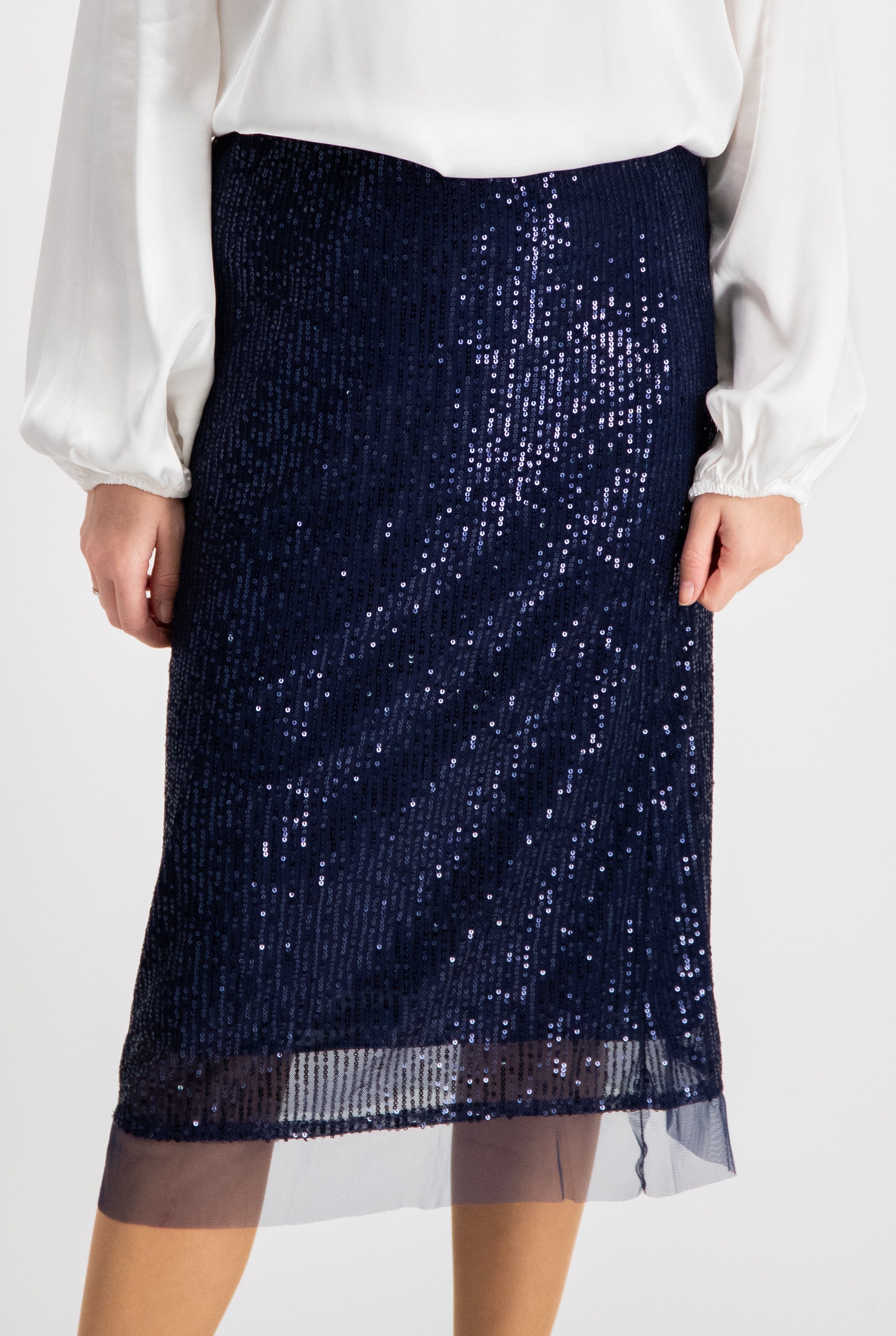 Milano Italy Bekleidung Damen - Rock, Rock STRAIGHT SKIRT W ELASTIC AT INNER W