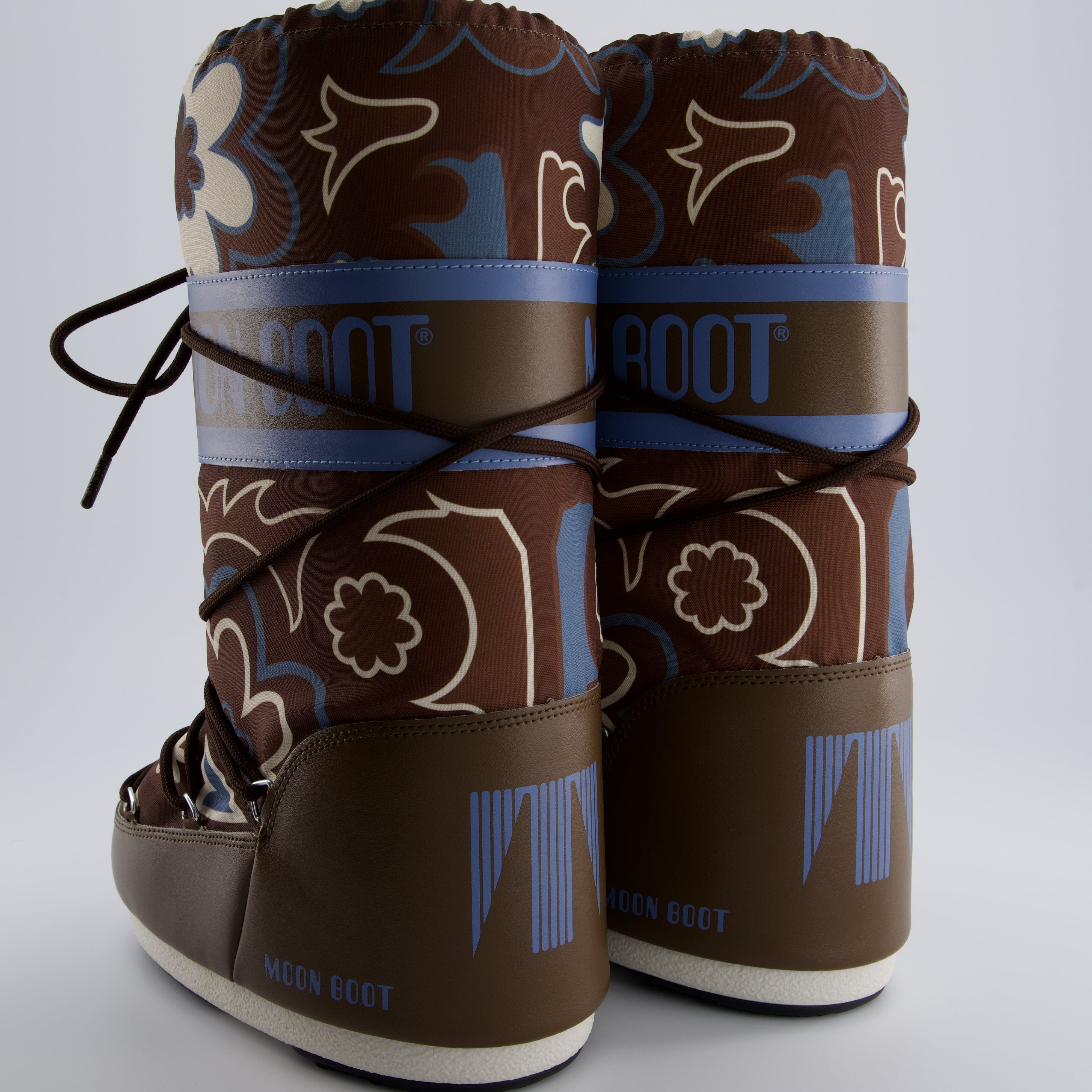 Moonboot Damenschuhe - Winterstiefel, Winterstiefel MB Icon Flower