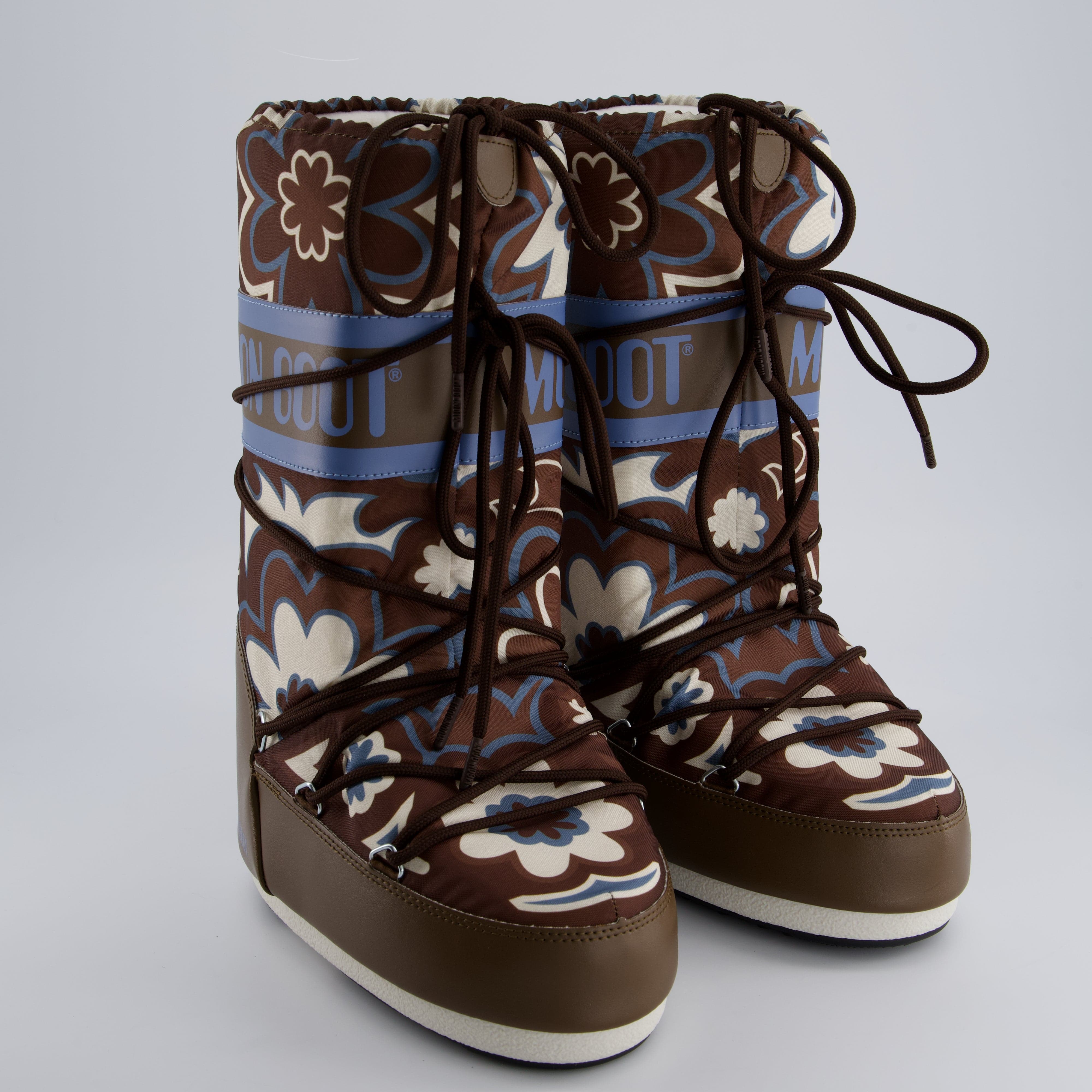 Moonboot Damenschuhe - Winterstiefel, Winterstiefel MB Icon Flower