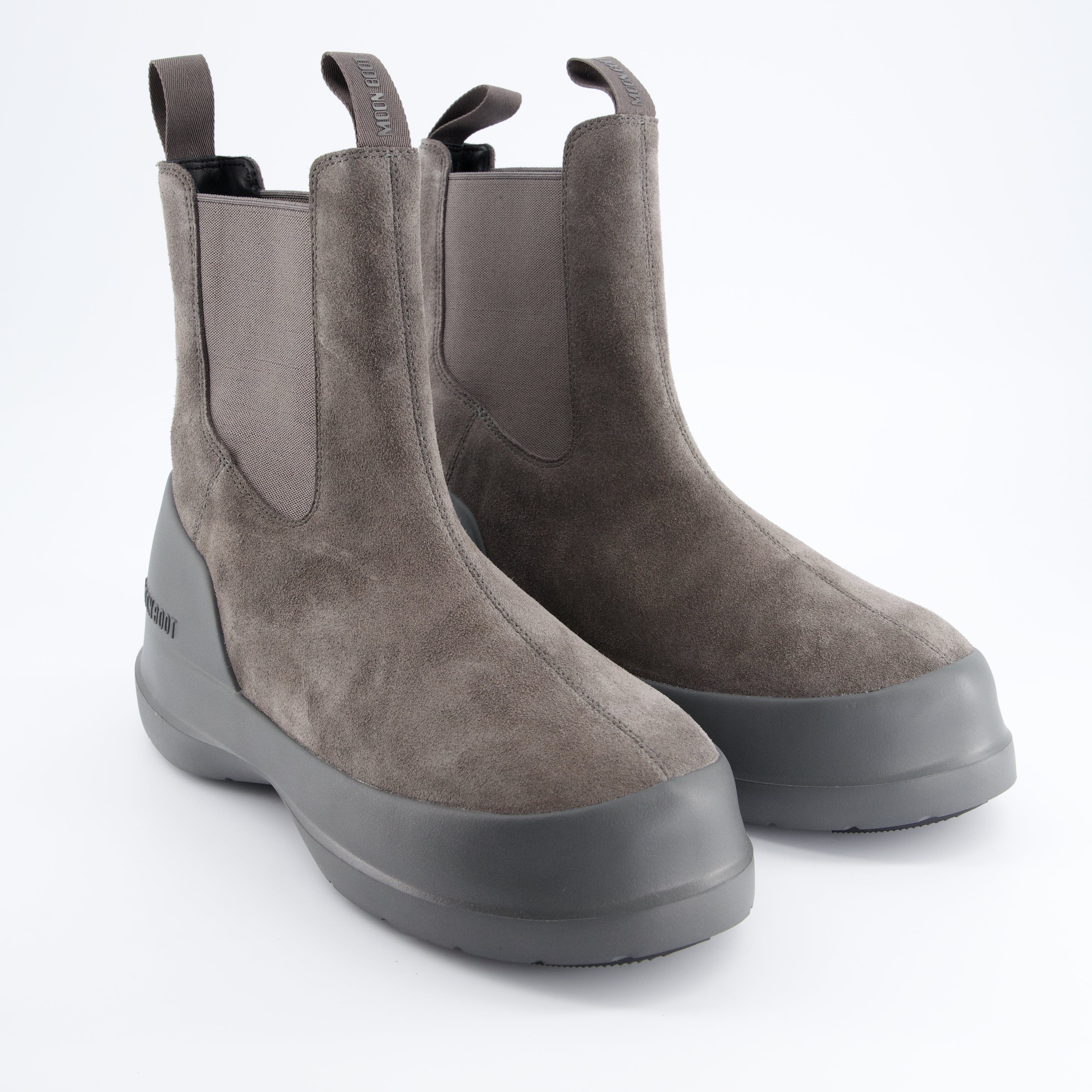 Moonboot Herrenschuh - Stiefeletten, Stiefeletten Luna Chelsea Suede