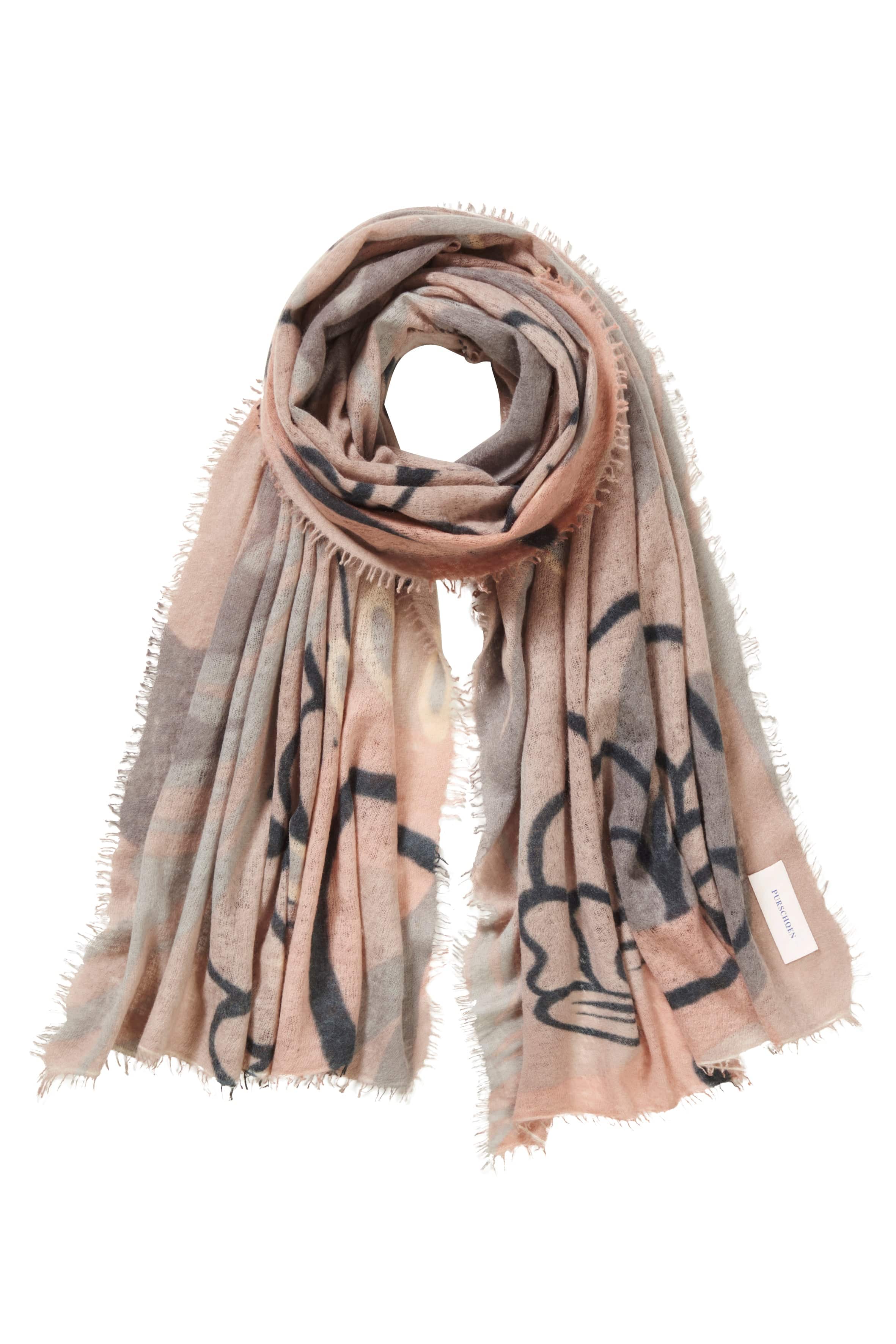 PUR SCHOEN Bekleidung Damen - Schal Stk. Schal Underworld