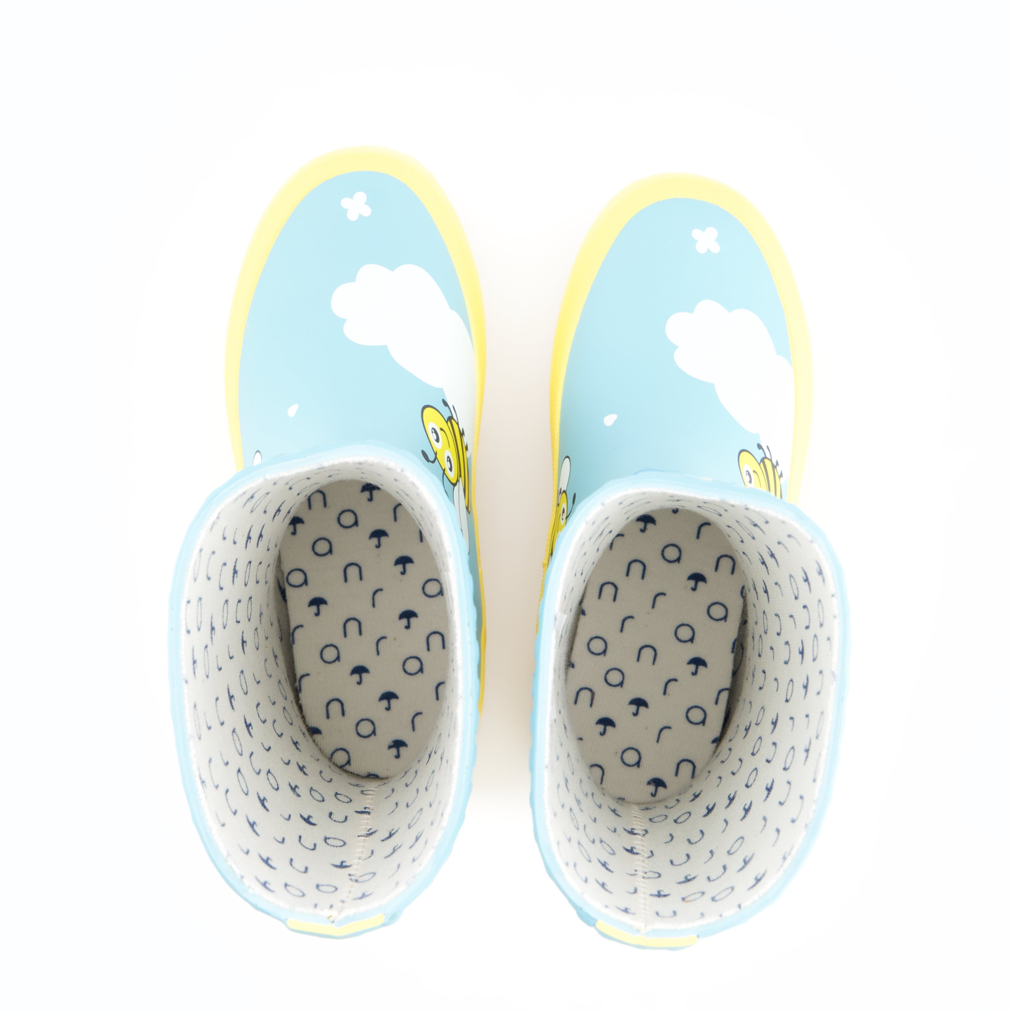 Rajnboots B - Gummistiefel, G Bees blue Sky