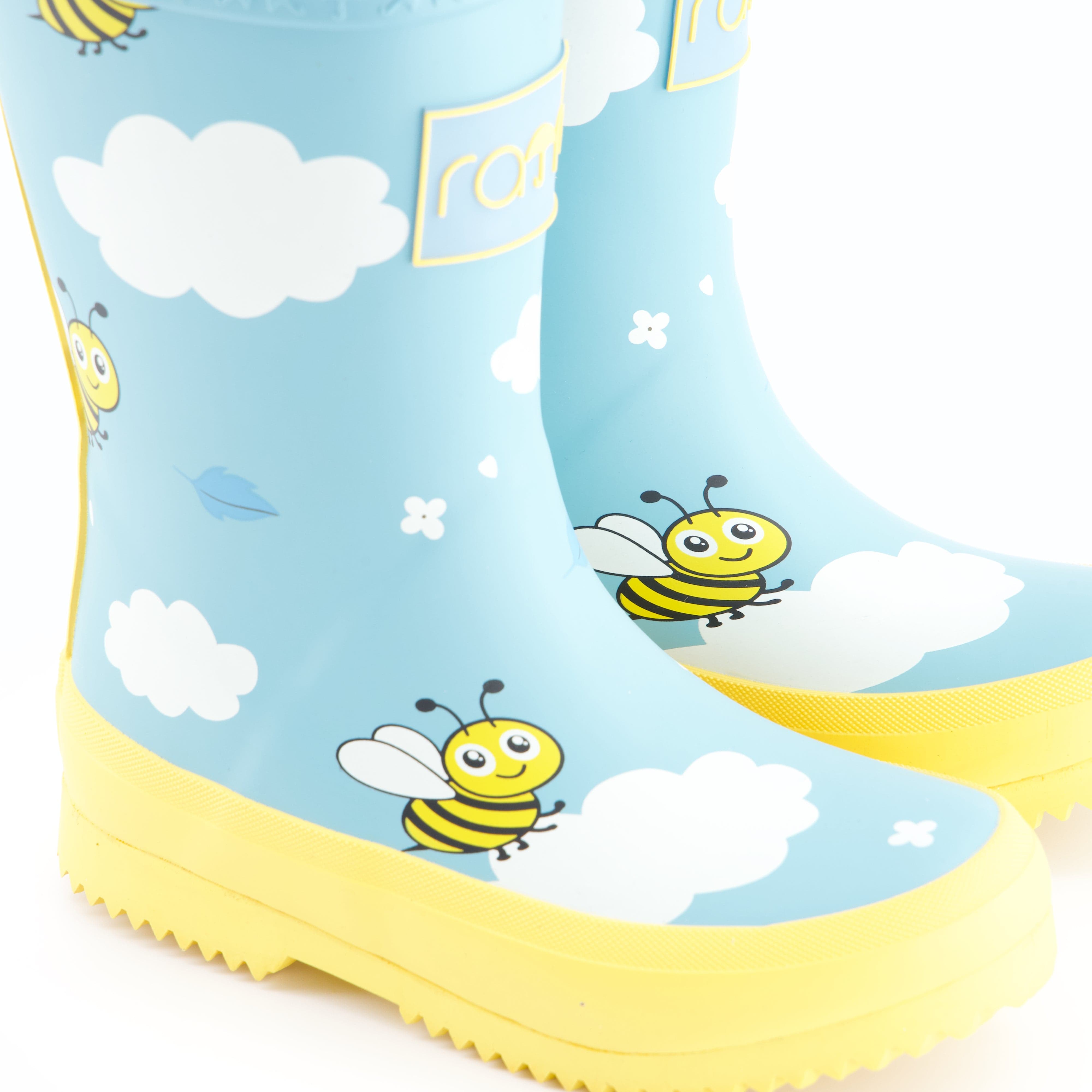Rajnboots B - Gummistiefel, G Bees blue Sky