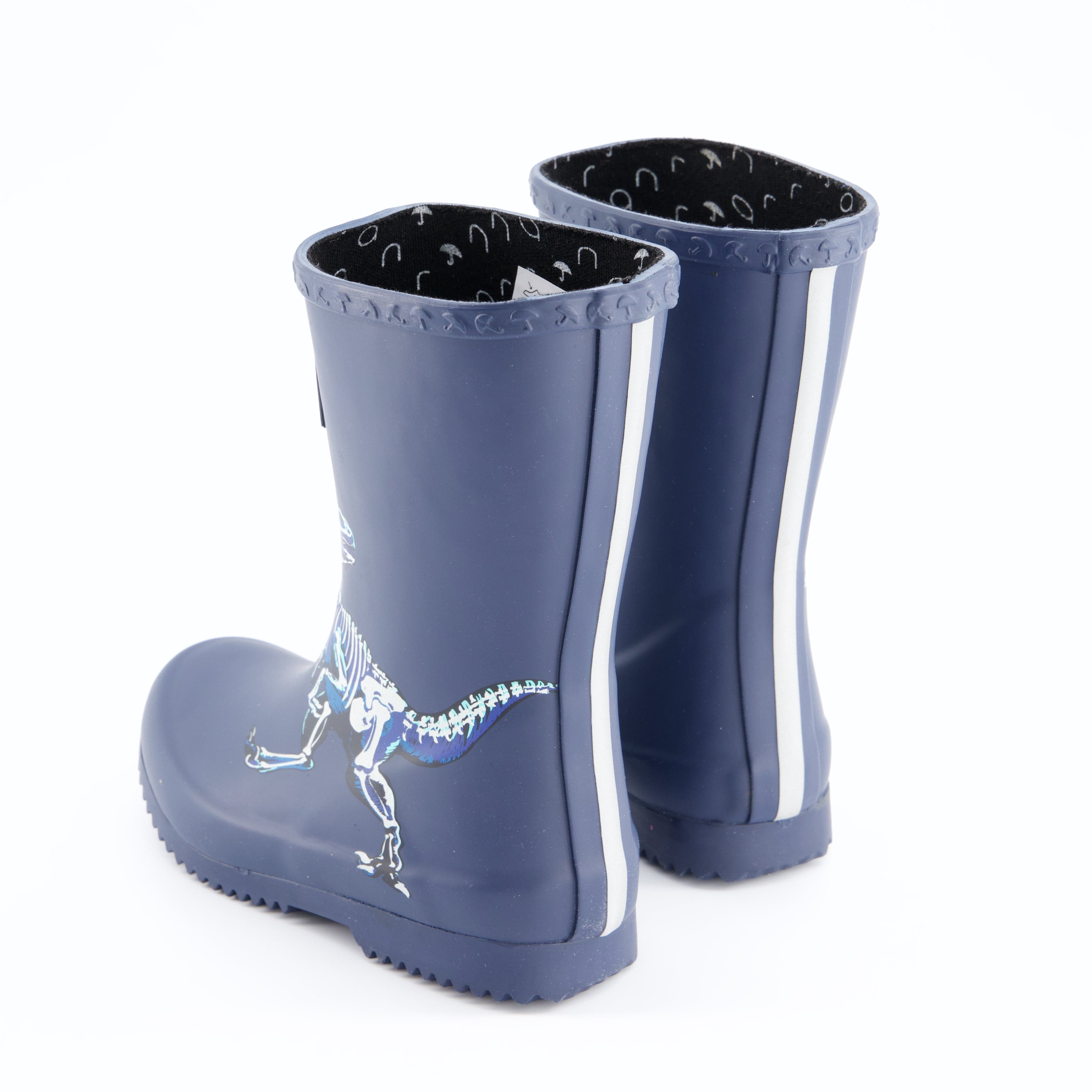 Rajnboots B - Gummistiefel, G Dinos glow in Dark