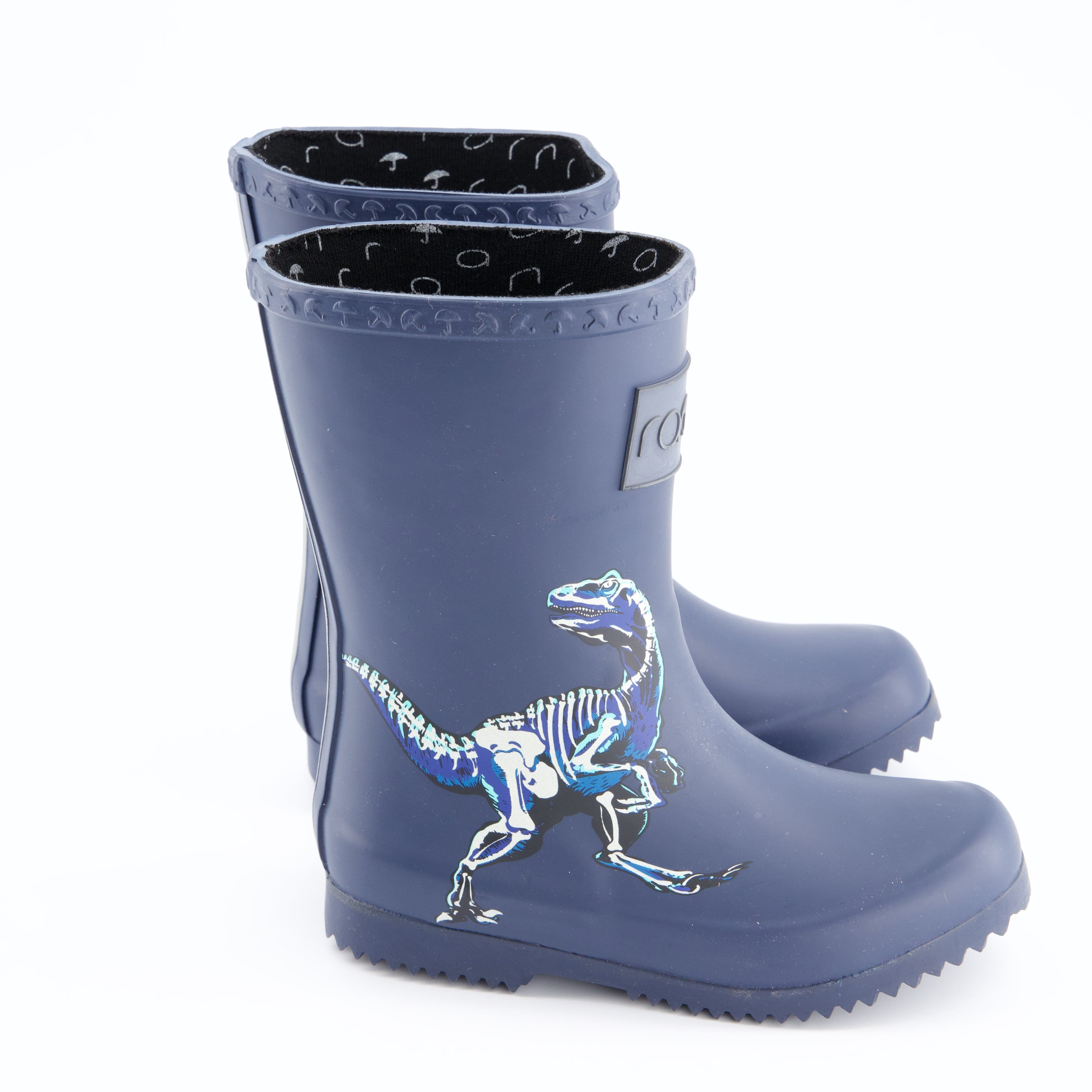 Rajnboots B - Gummistiefel, G Dinos glow in Dark