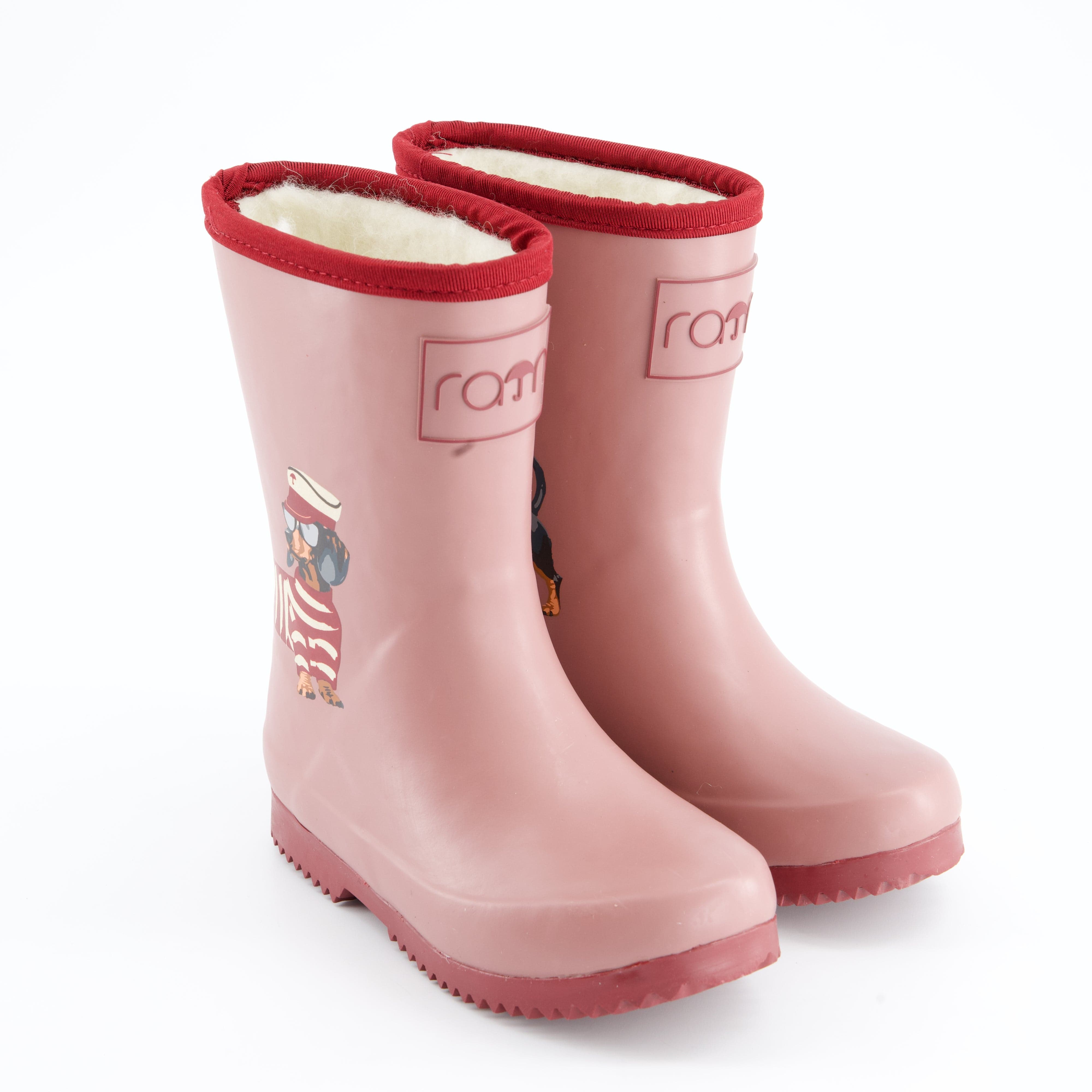 Rajnboots Mädchenschuhe - Gummistiefel Gummistiefel Dackel