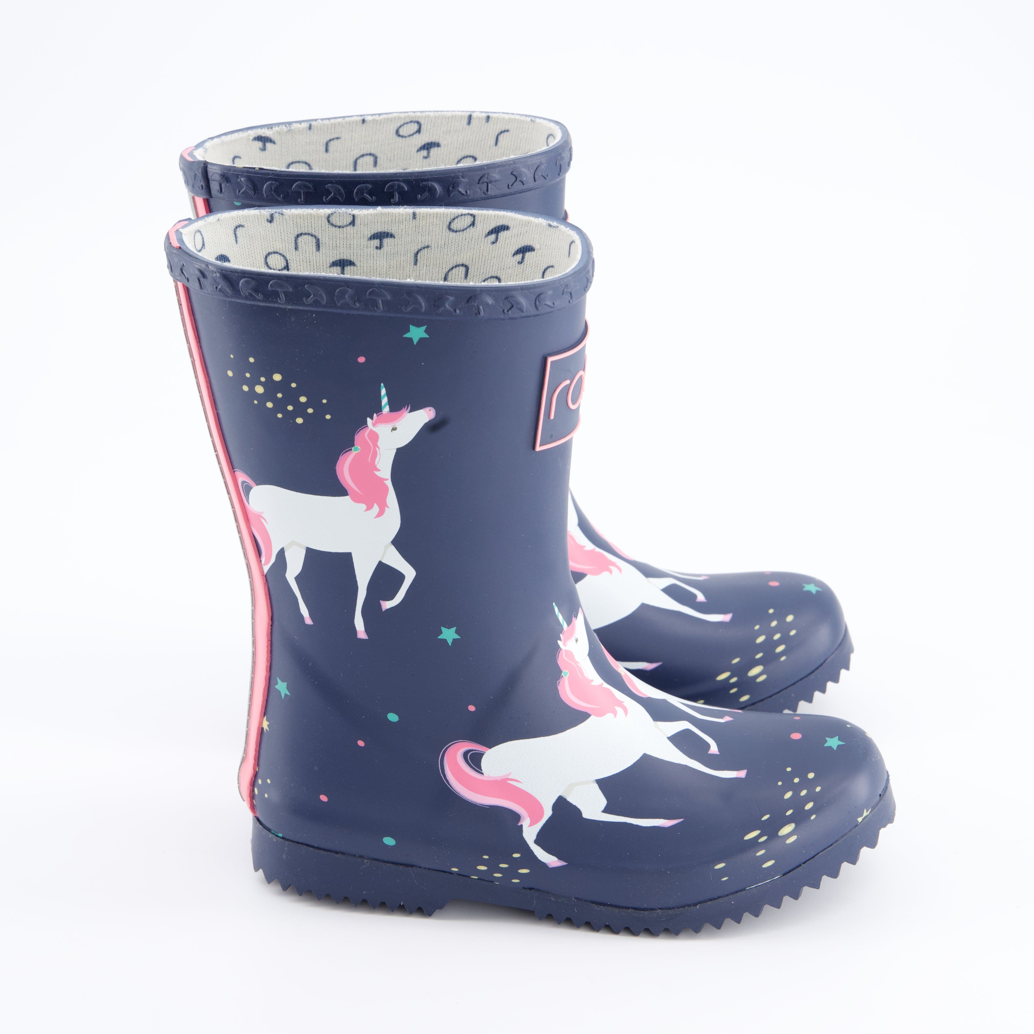 Rajnboots Mädchenschuhe - Gummistiefel Gummistiefel Unicorn