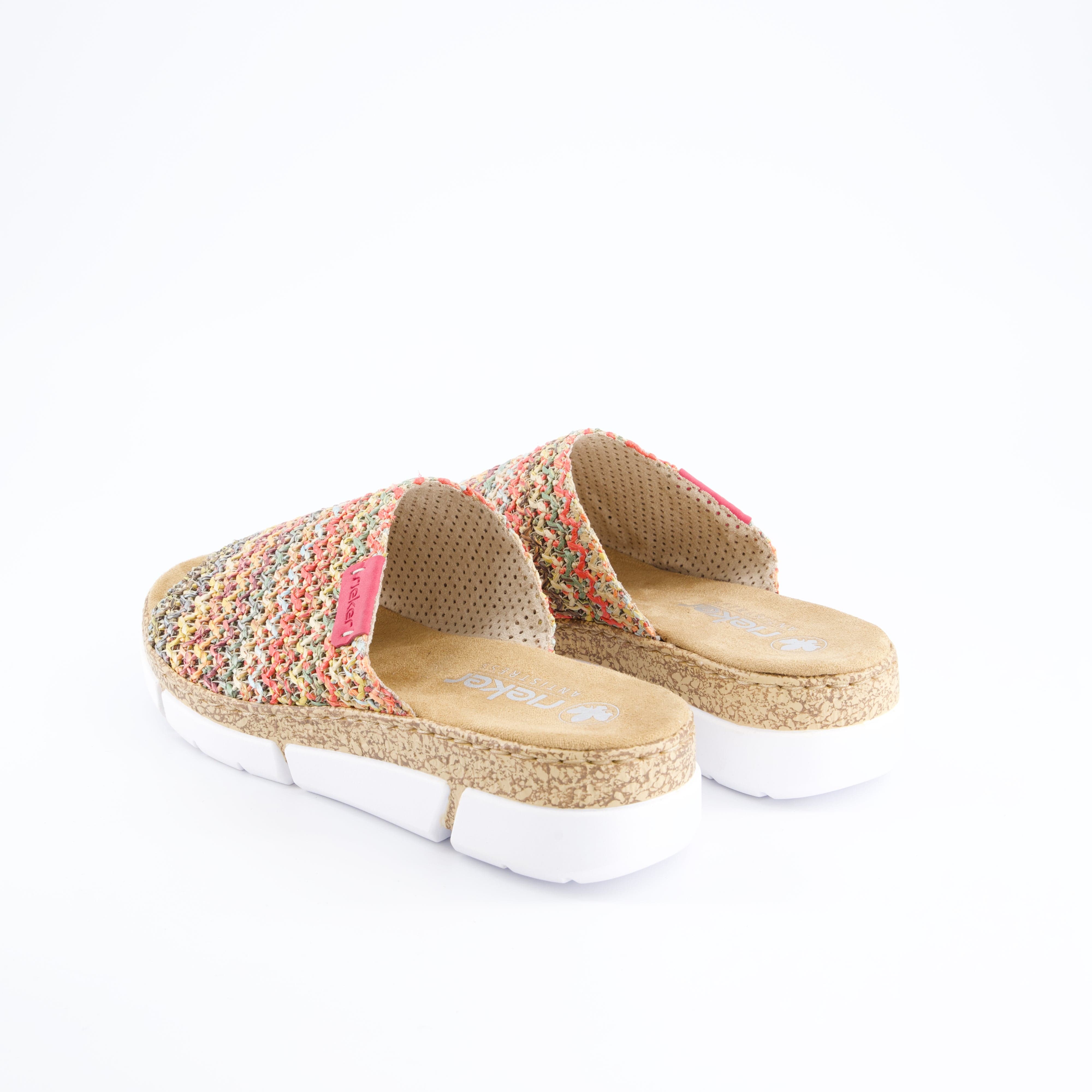 RIEKER Damenschuhe - Pantoffel, Pantoffel