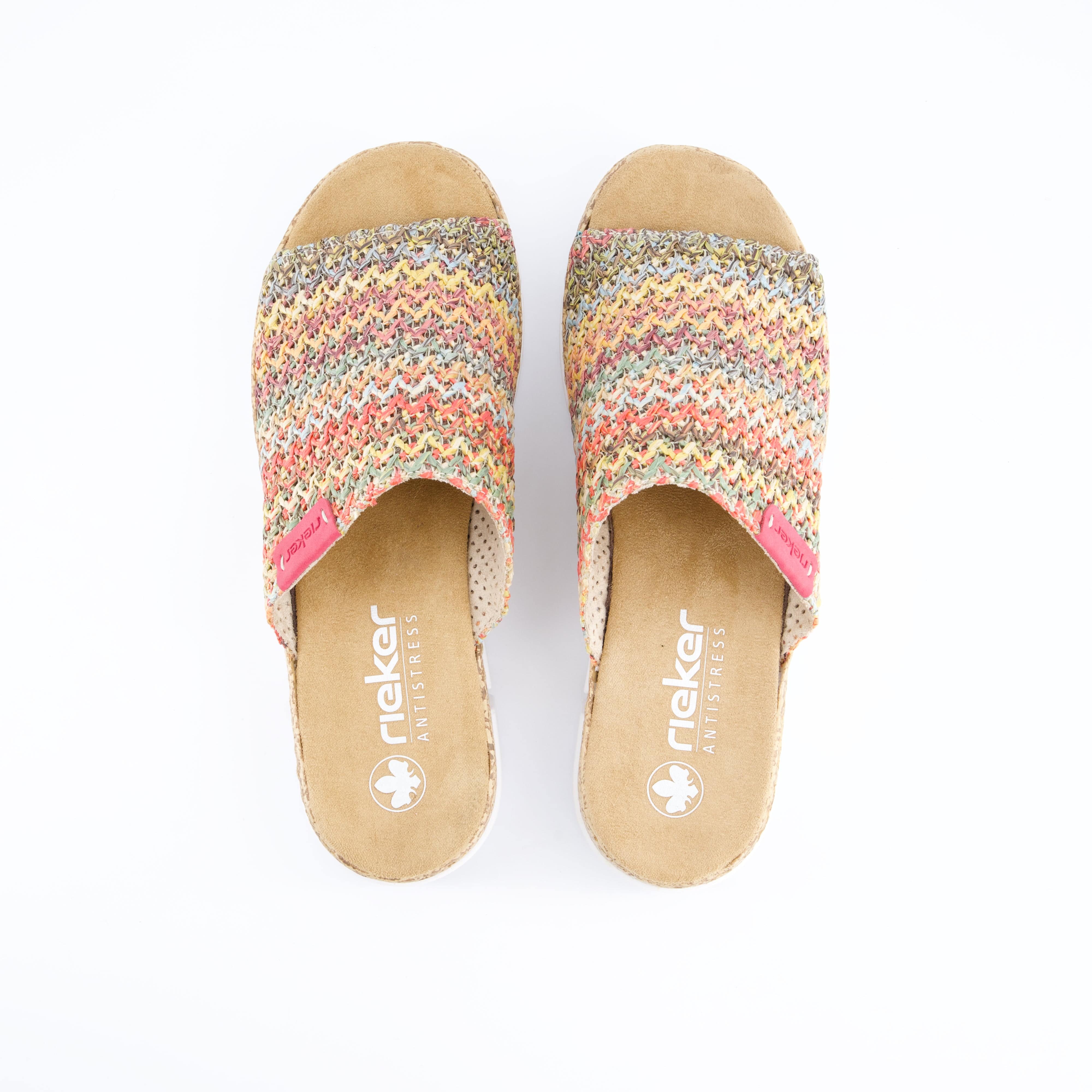 RIEKER Damenschuhe - Pantoffel, Pantoffel