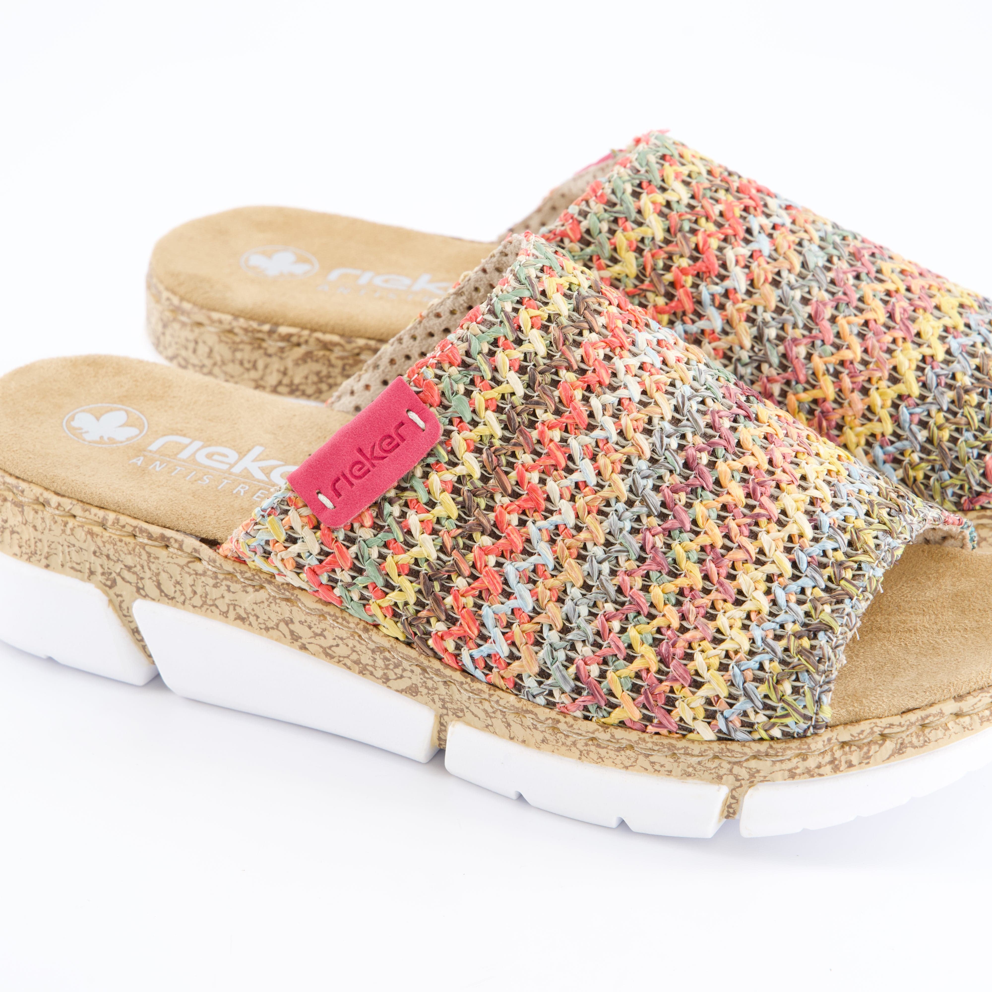 RIEKER Damenschuhe - Pantoffel, Pantoffel