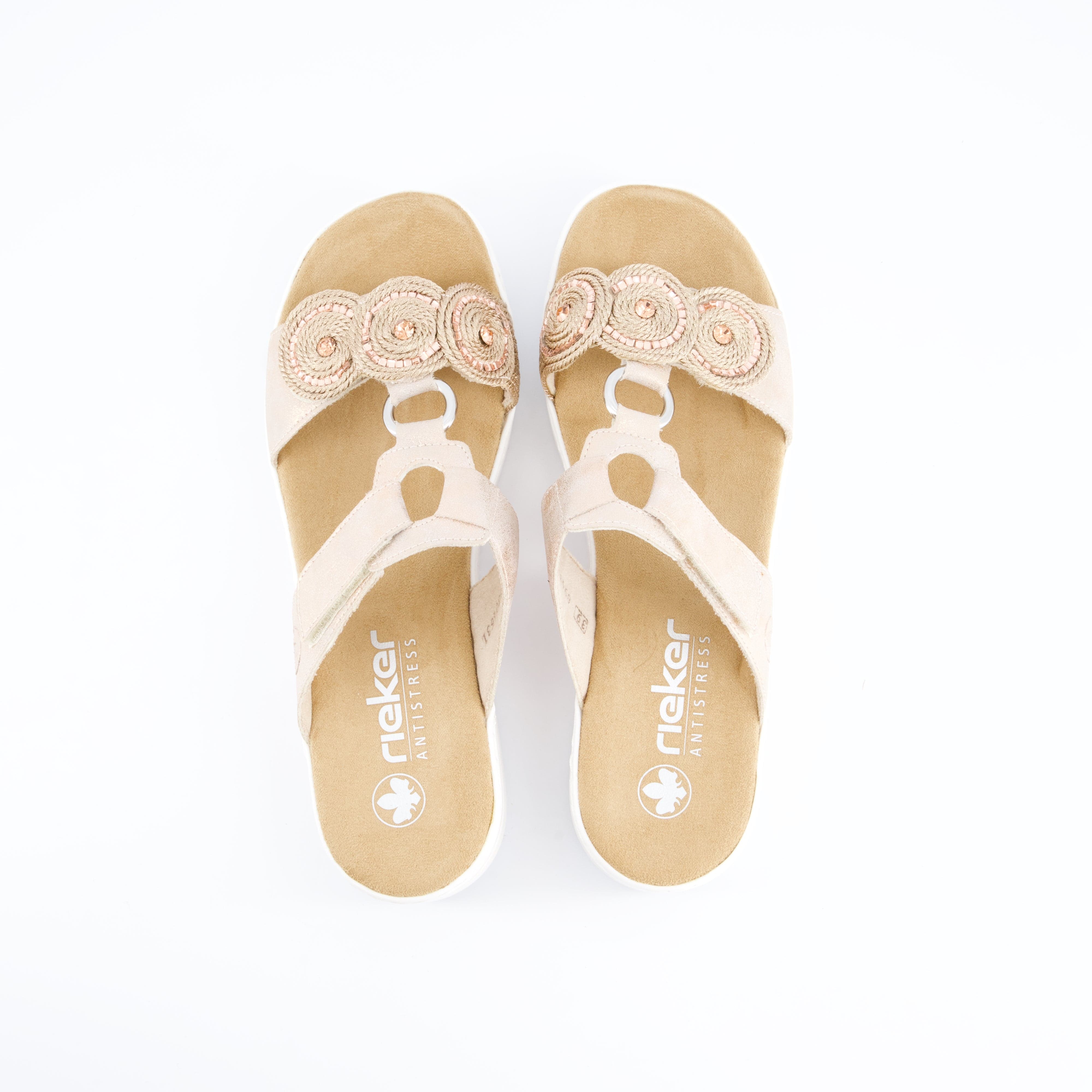 RIEKER Damenschuhe - Pantoffel, Pantoffel