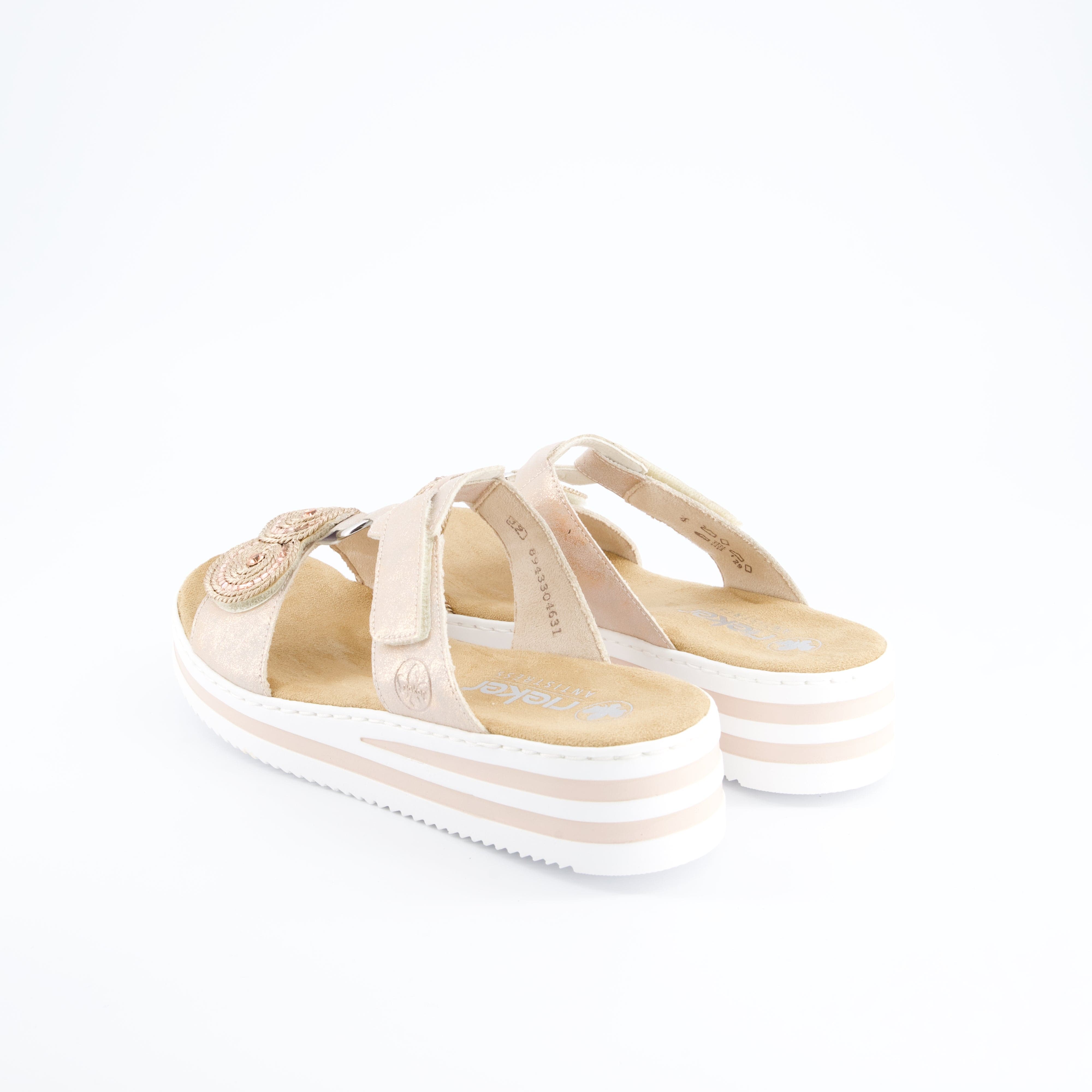 RIEKER Damenschuhe - Pantoffel, Pantoffel