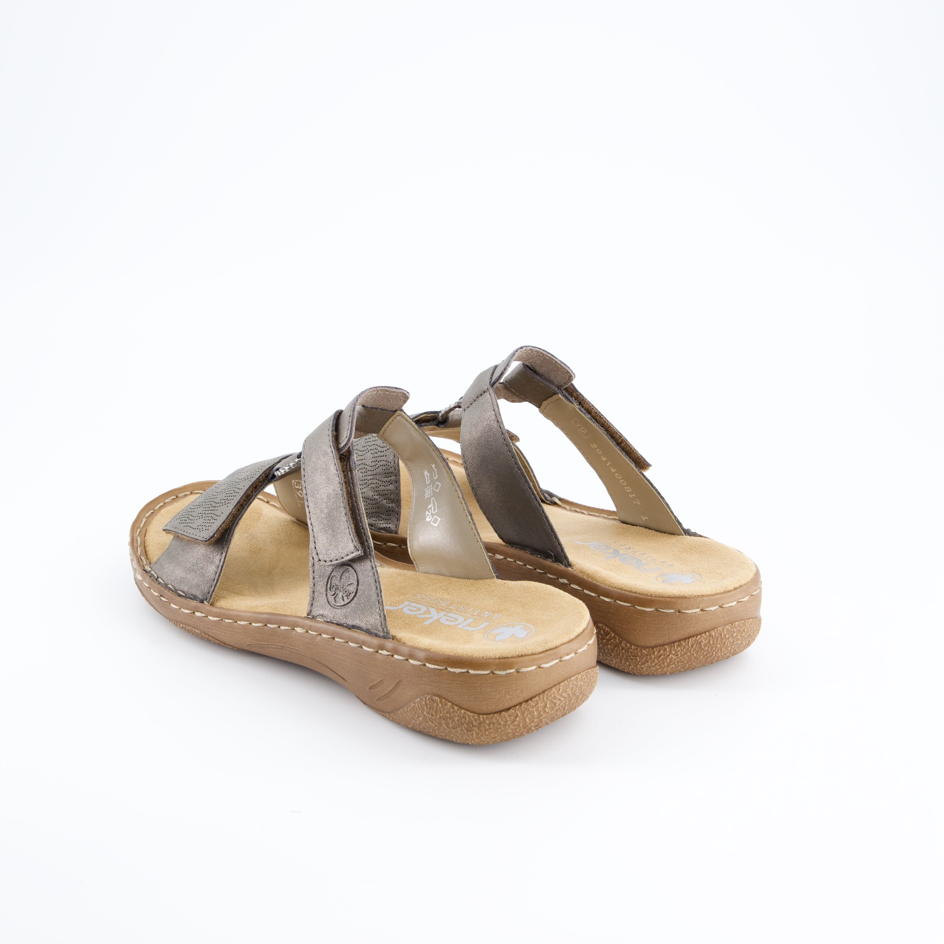 RIEKER Damenschuhe - Pantoffel, Pantoffel