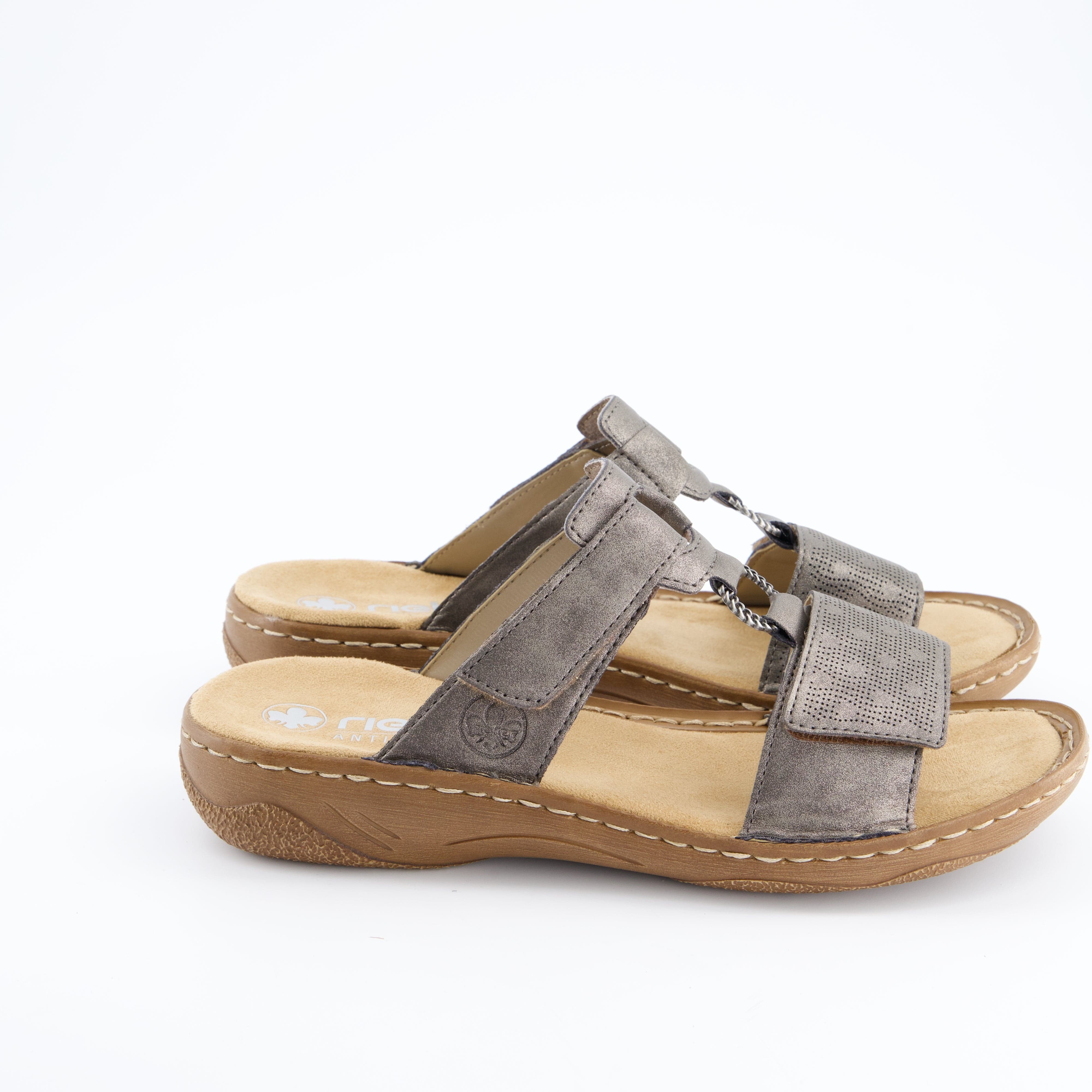 RIEKER Damenschuhe - Pantoffel, Pantoffel