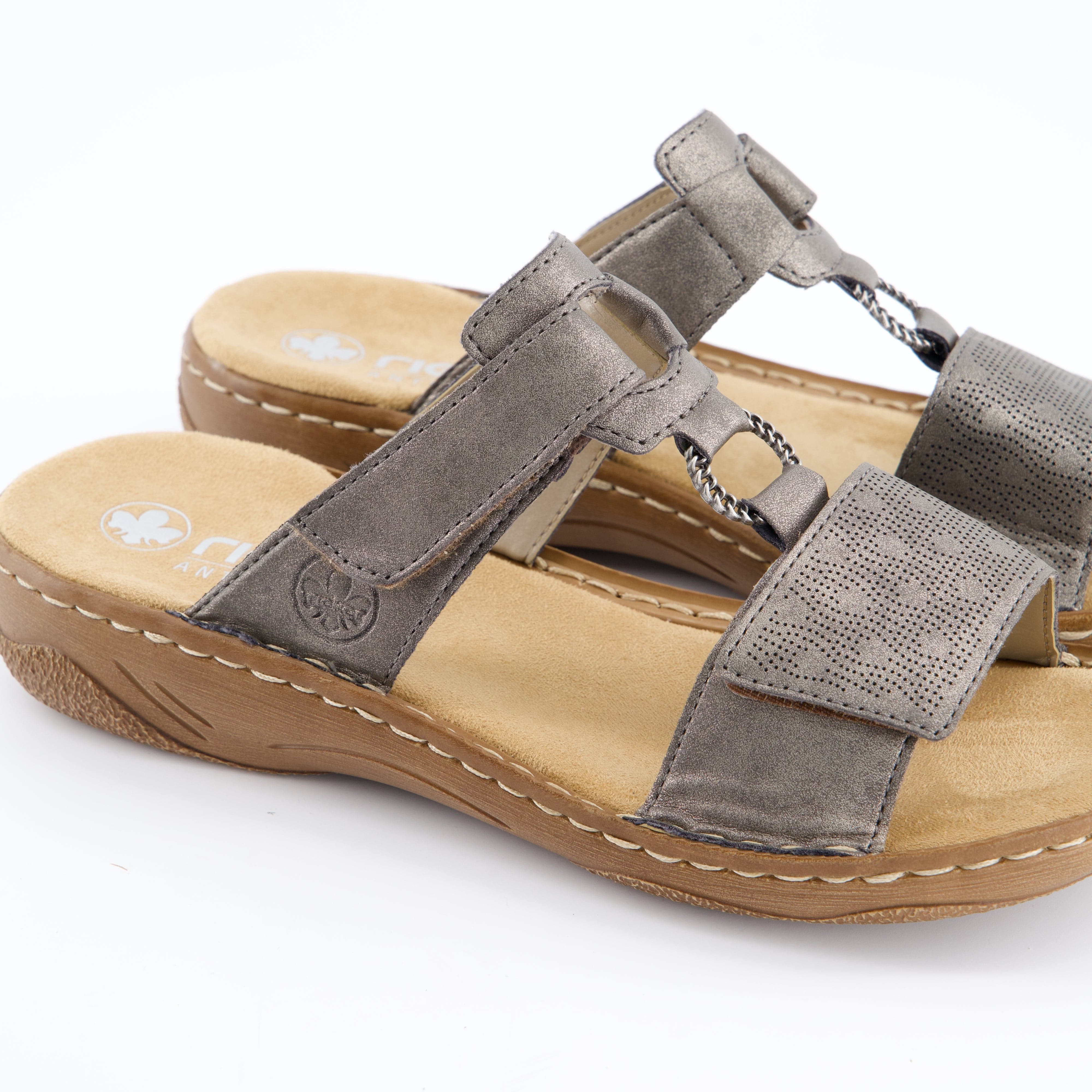 RIEKER Damenschuhe - Pantoffel, Pantoffel