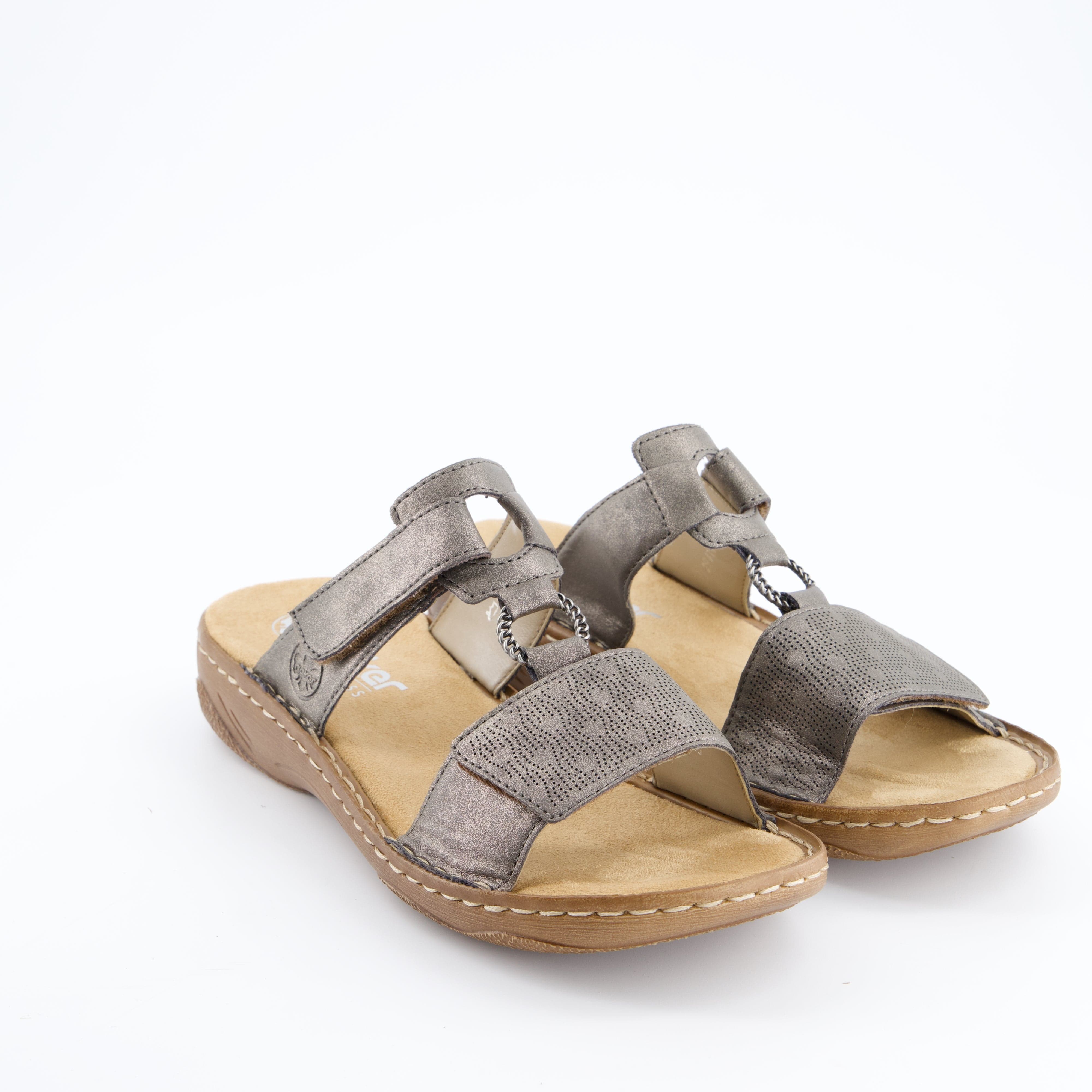 RIEKER Damenschuhe - Pantoffel, Pantoffel