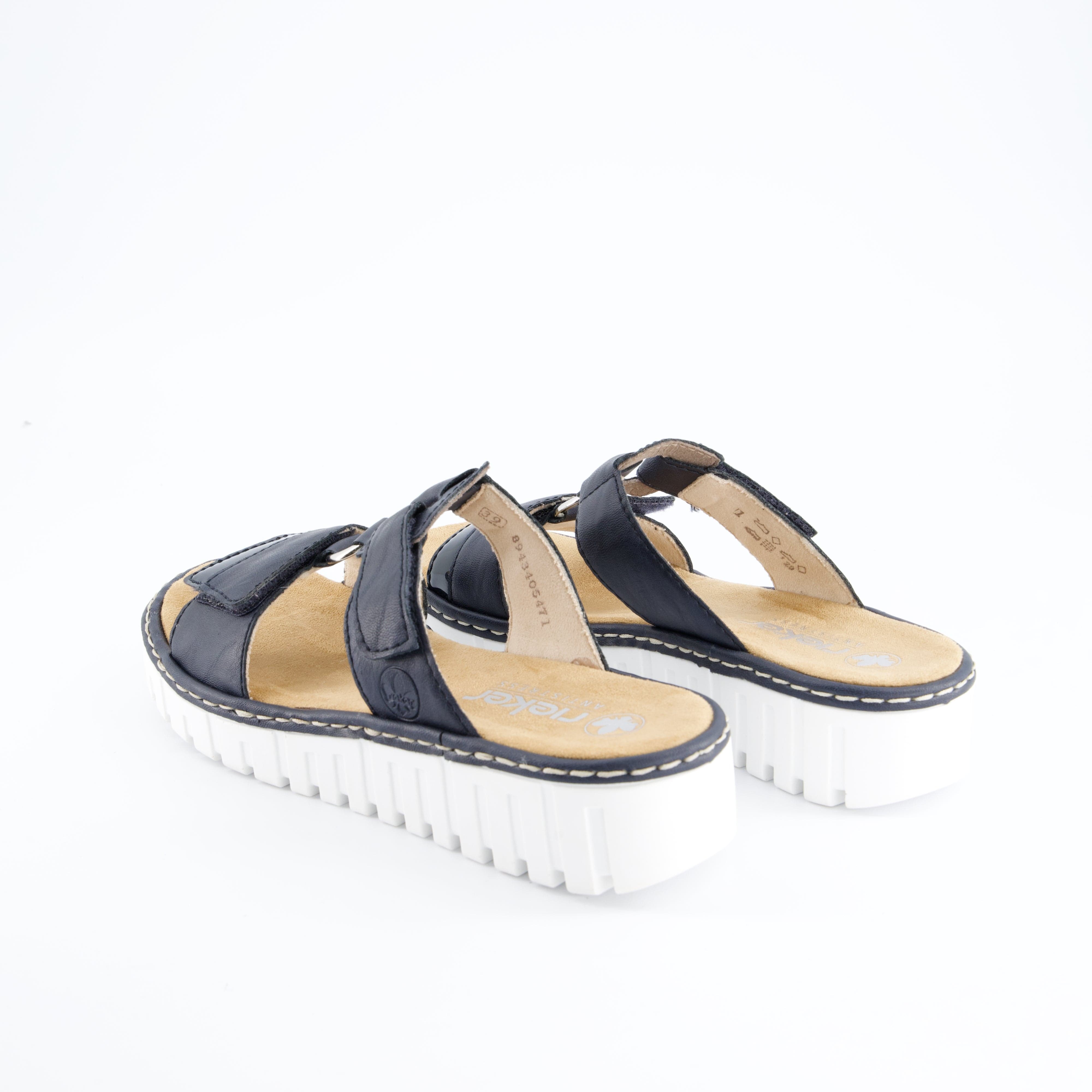 RIEKER Damenschuhe - Pantoffel, Pantoffel