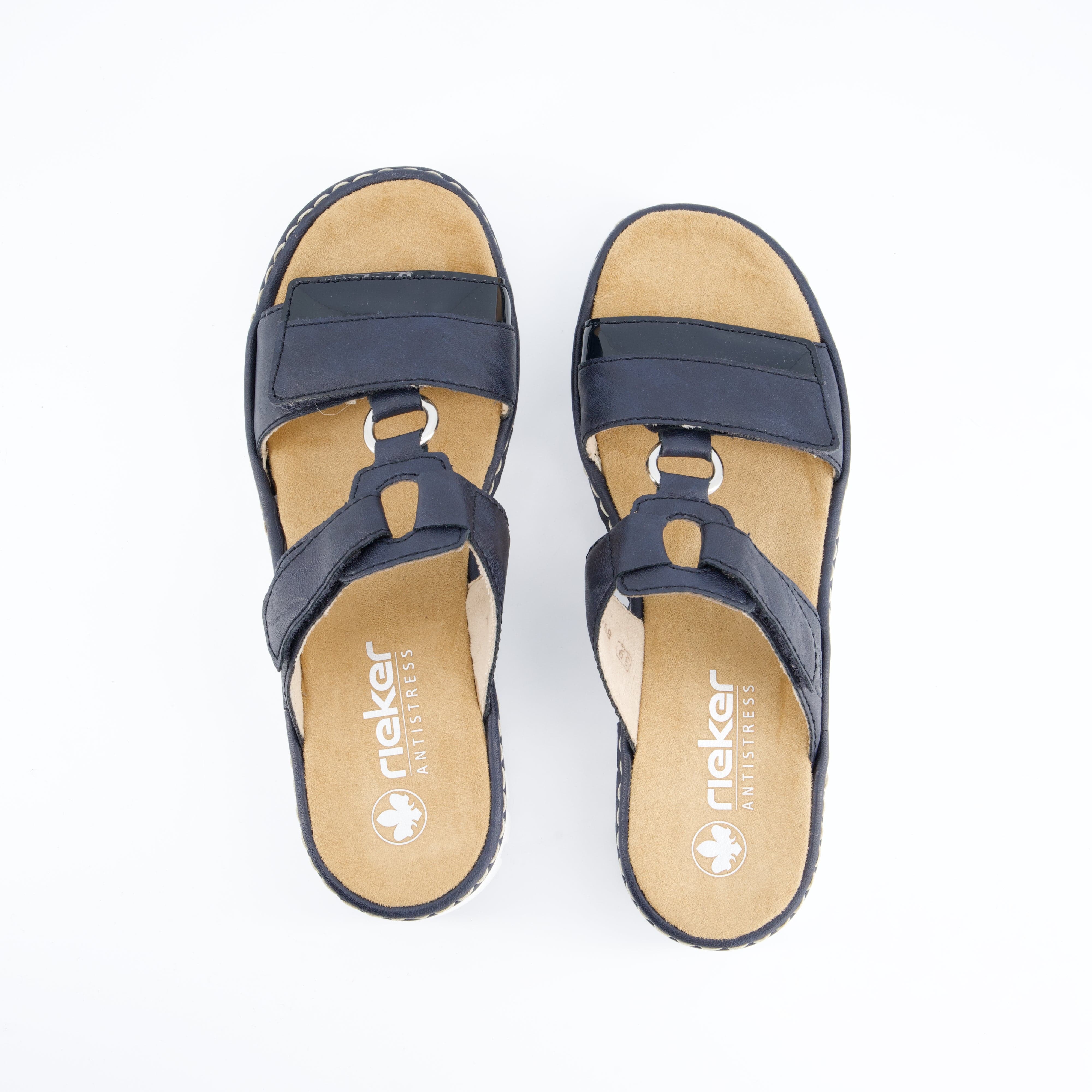 RIEKER Damenschuhe - Pantoffel, Pantoffel
