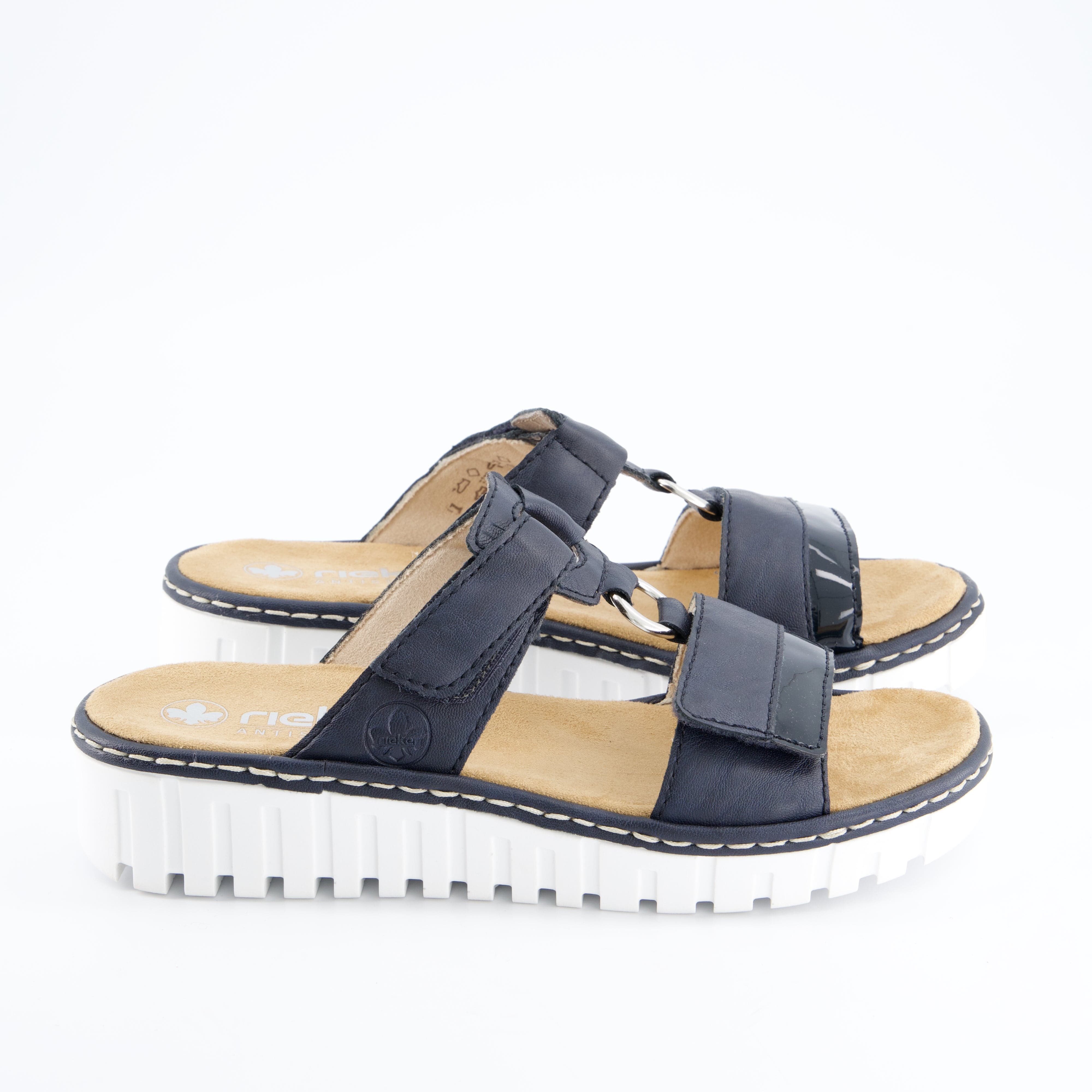 RIEKER Damenschuhe - Pantoffel, Pantoffel