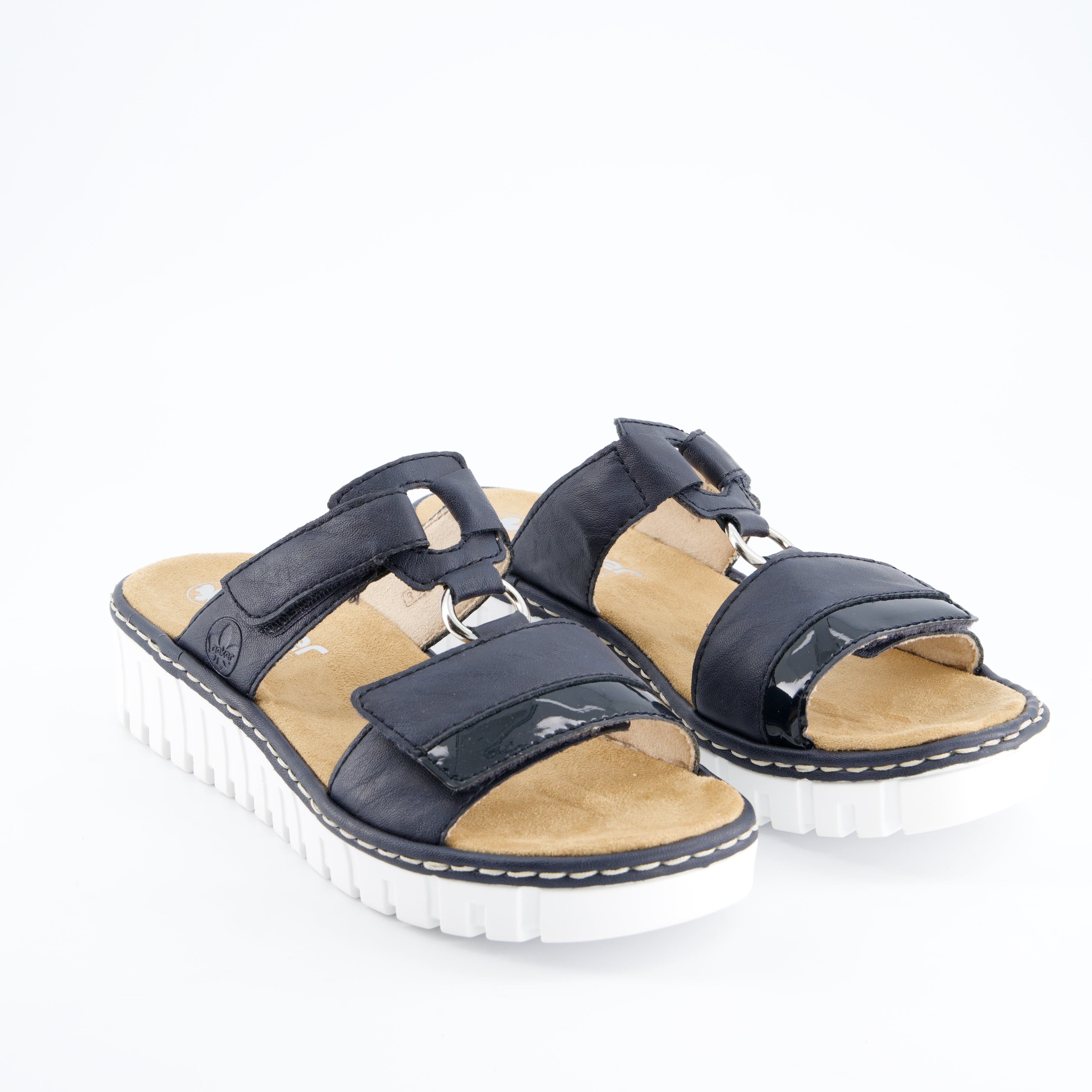 RIEKER Damenschuhe - Pantoffel, Pantoffel