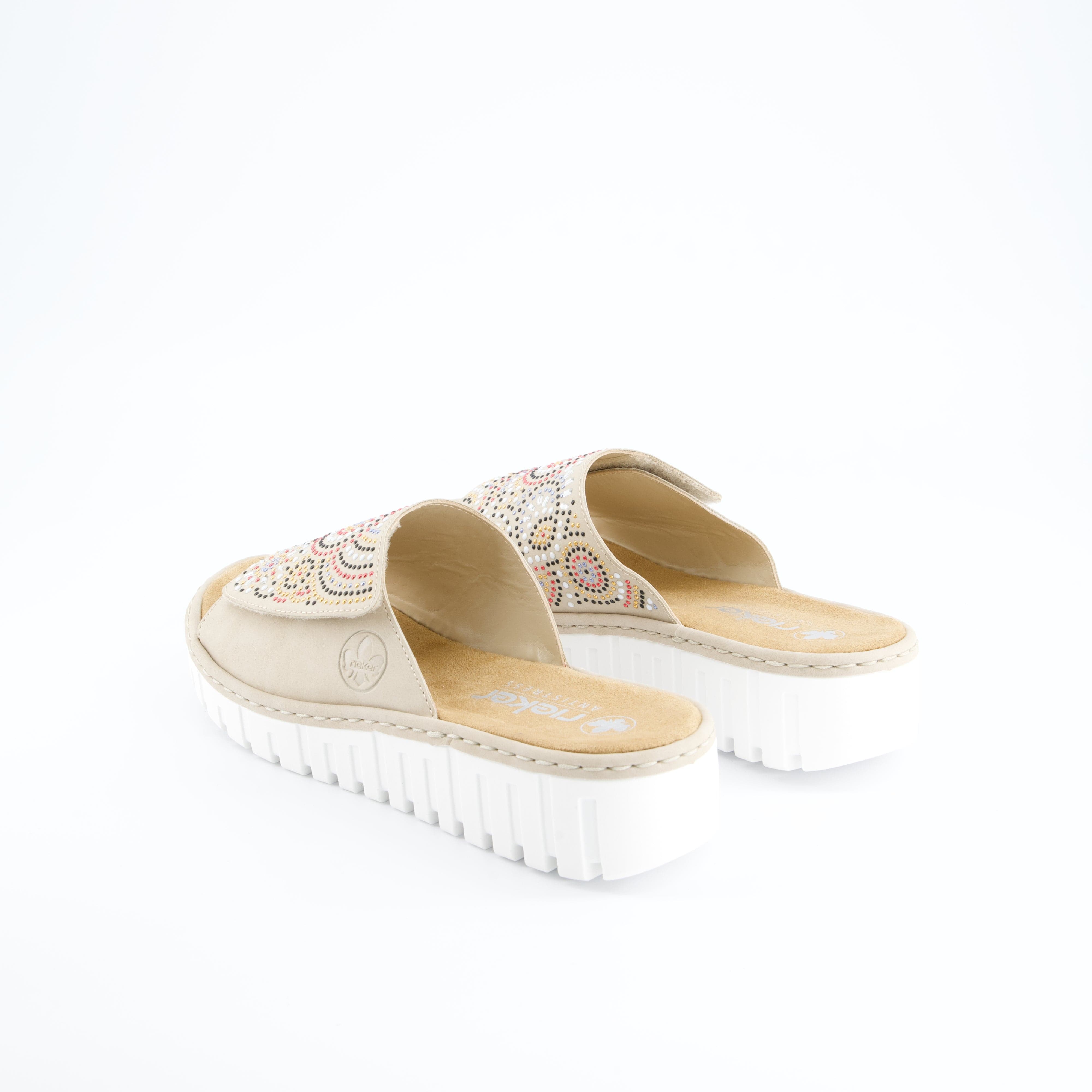 RIEKER Damenschuhe - Pantoffel, Pantoffel
