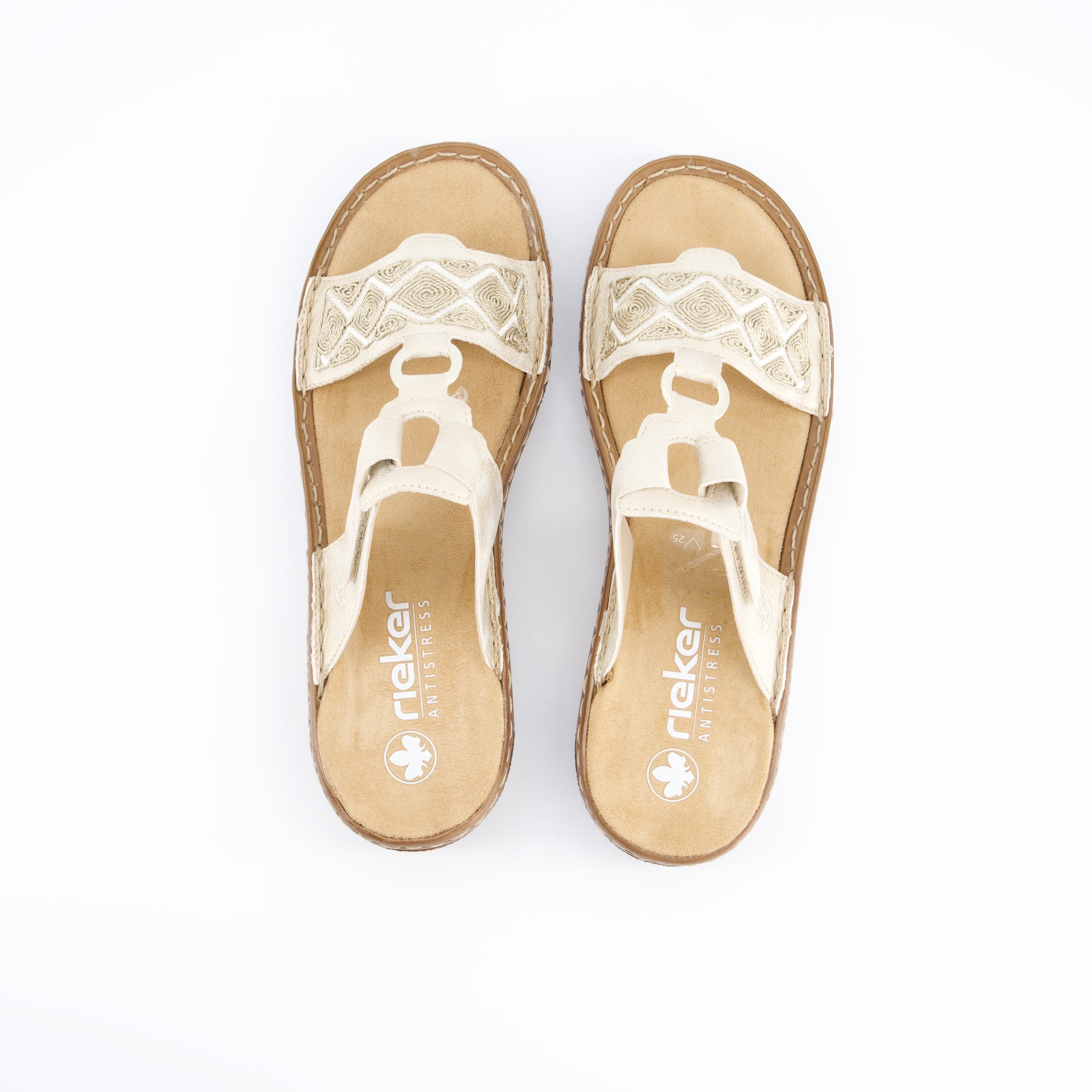 RIEKER Damenschuhe - Pantoffel Pantoffel
