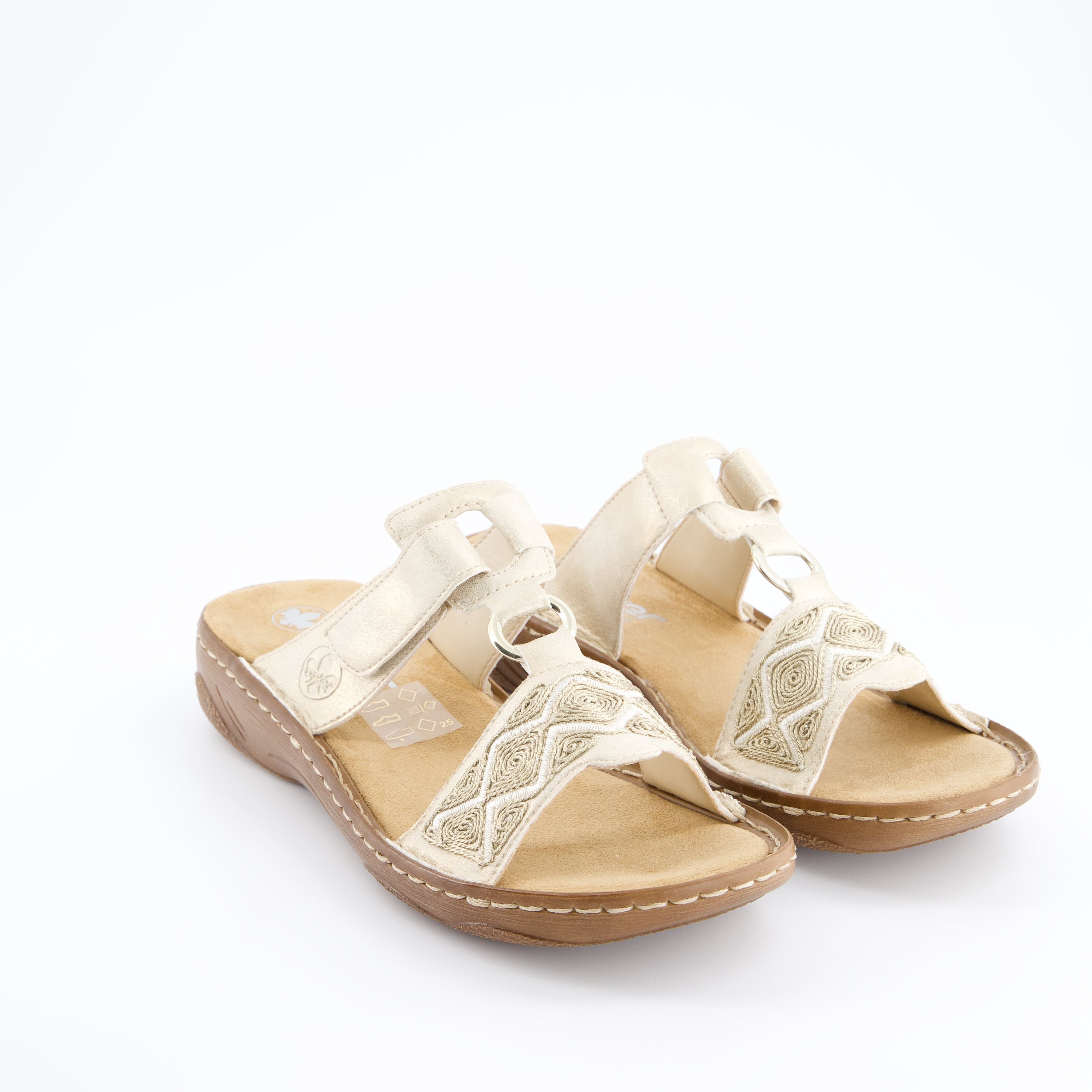 RIEKER Damenschuhe - Pantoffel Pantoffel
